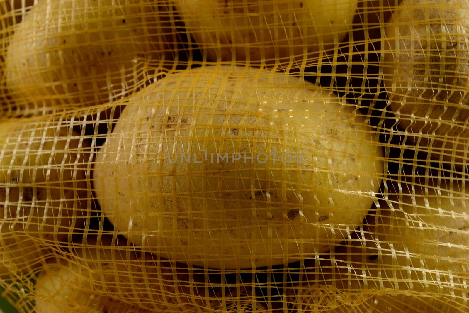 Potatoes packed