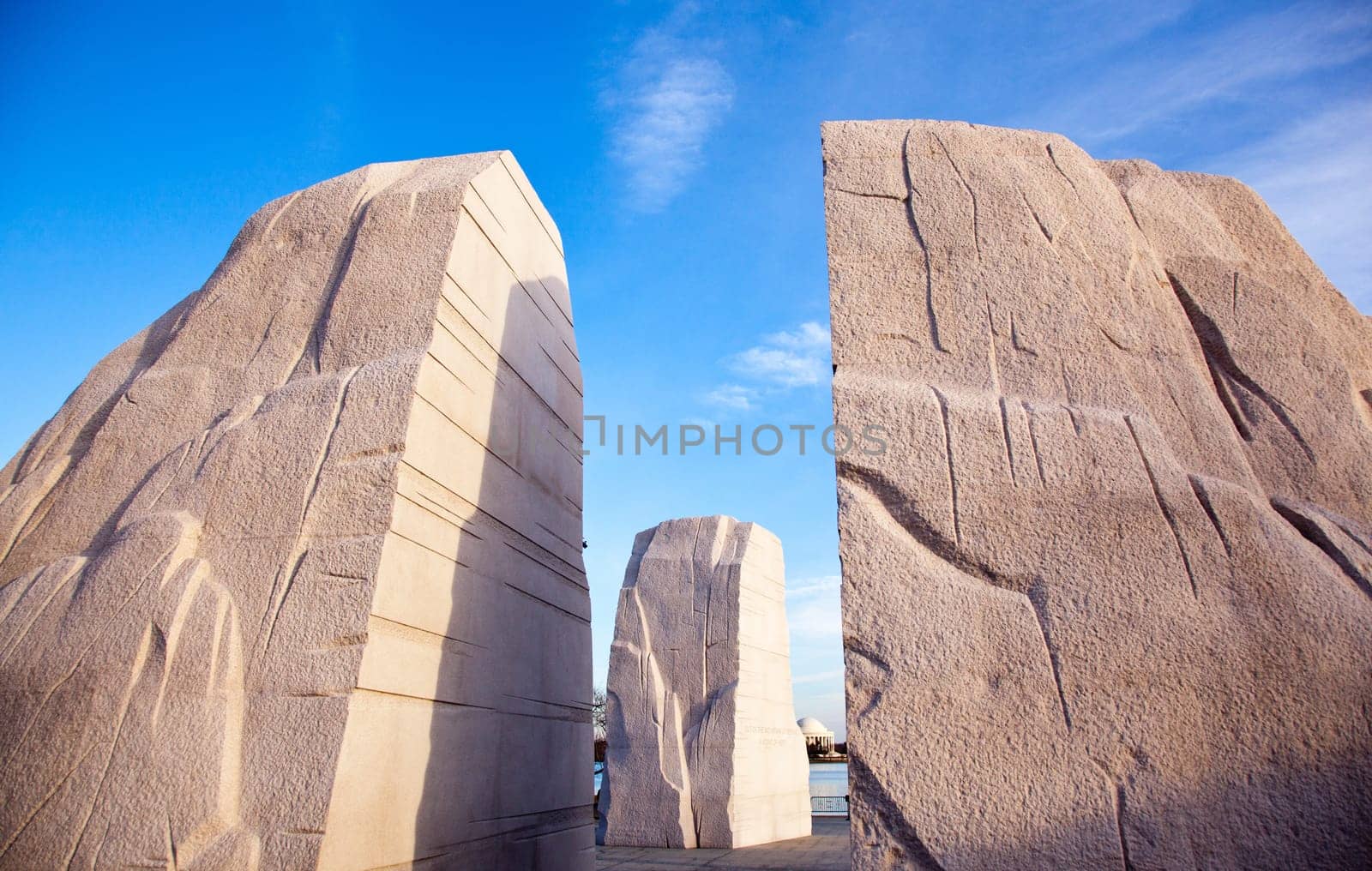 Washington, DC - February 13: Monument to Dr Martin Luther King on February 13, 2012. Government agreed  on Feb 12 to change the Drum Major words on the statue