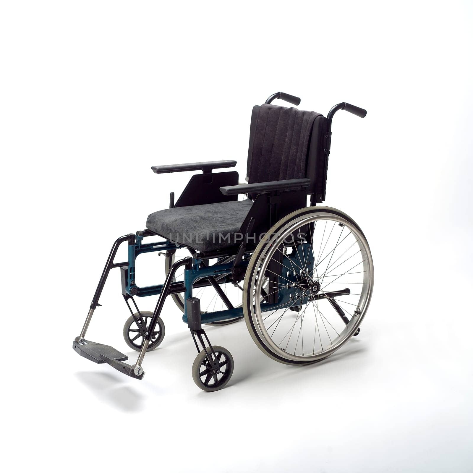 Wheel chair isolated on white background