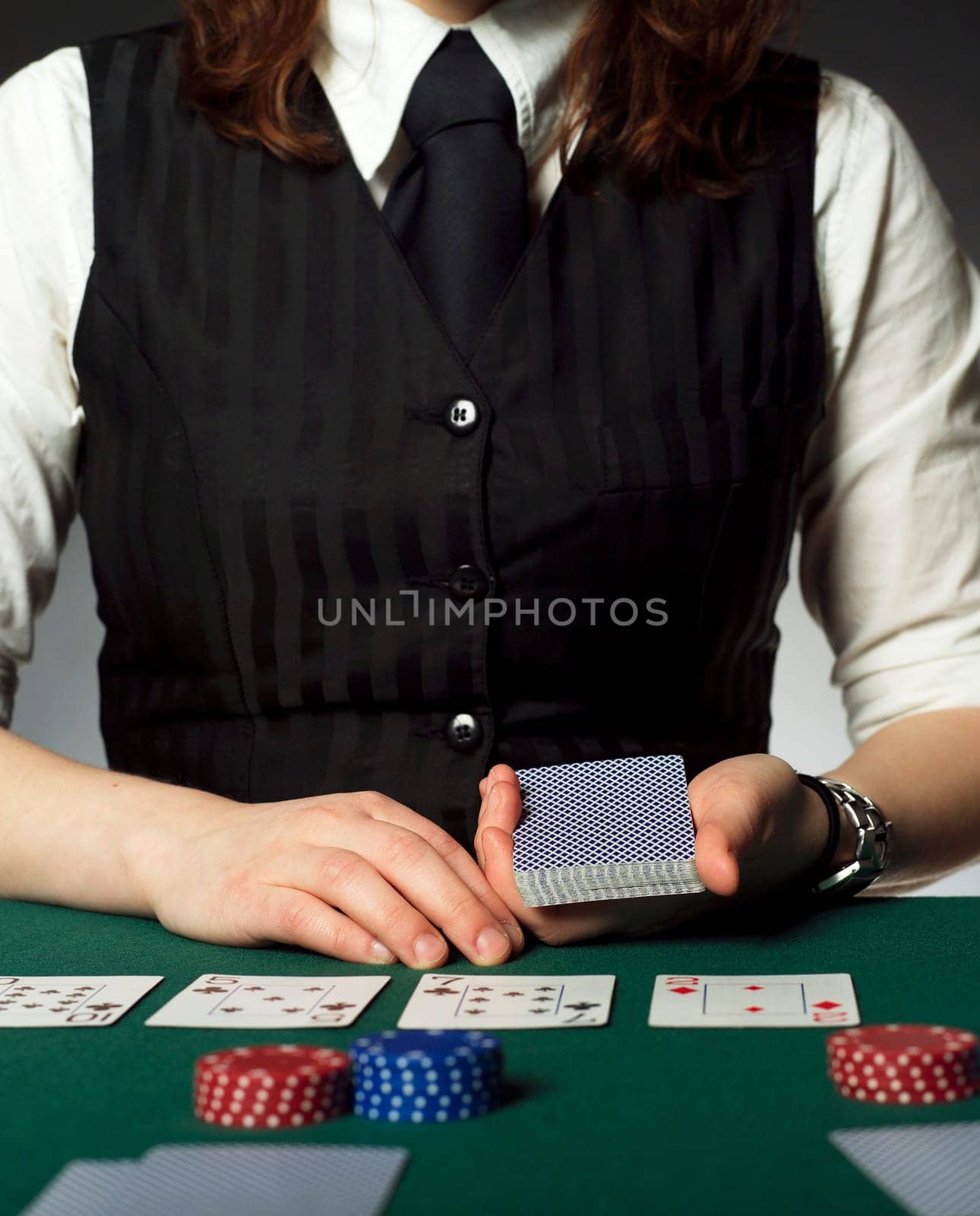 Situation at a poker table