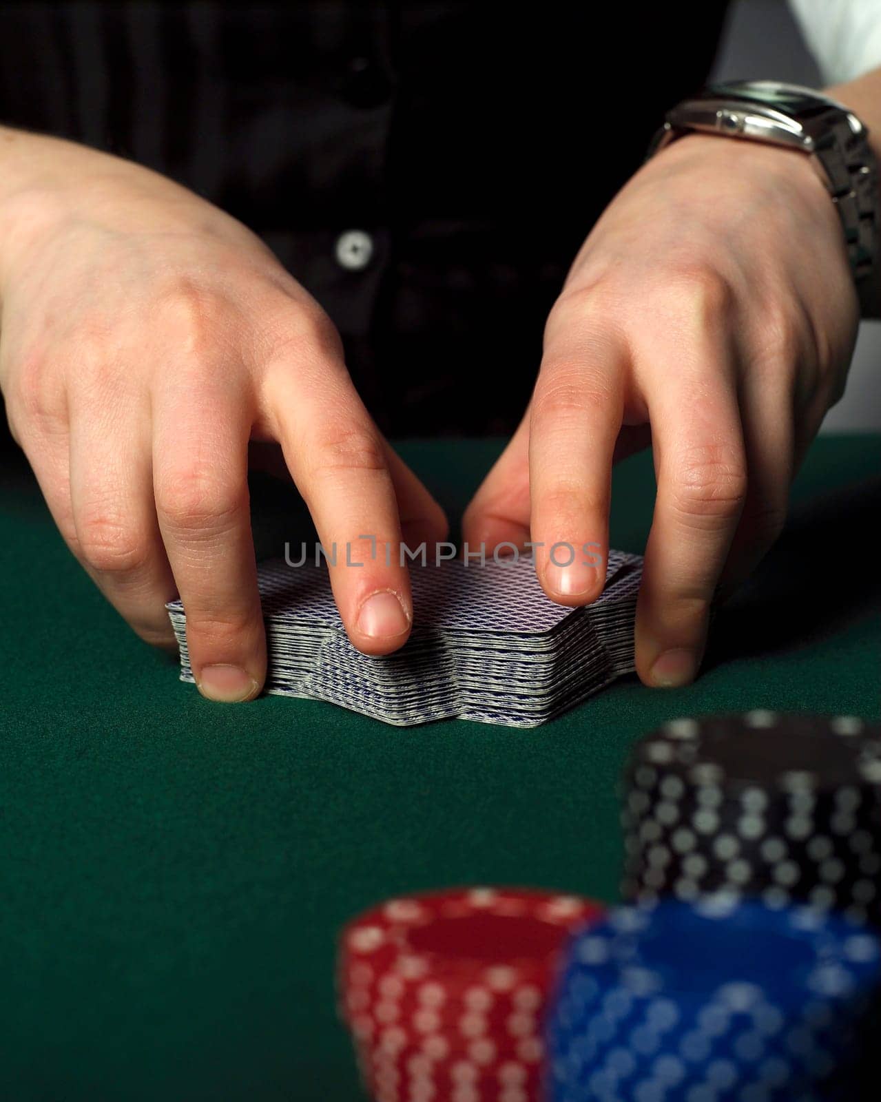 Situation at a poker table