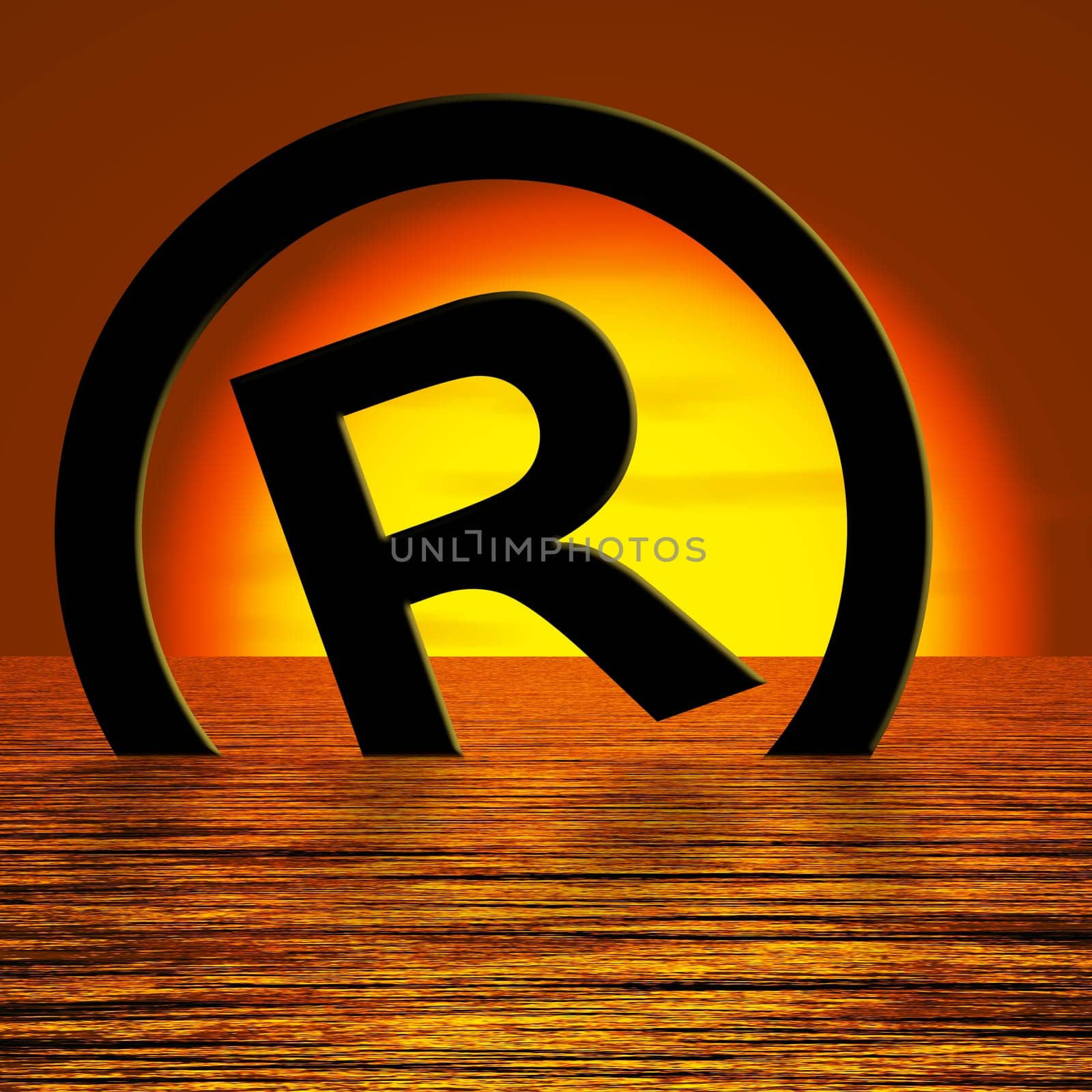 Registered Symbol Sinking Meaning Piracy Or Infringements
