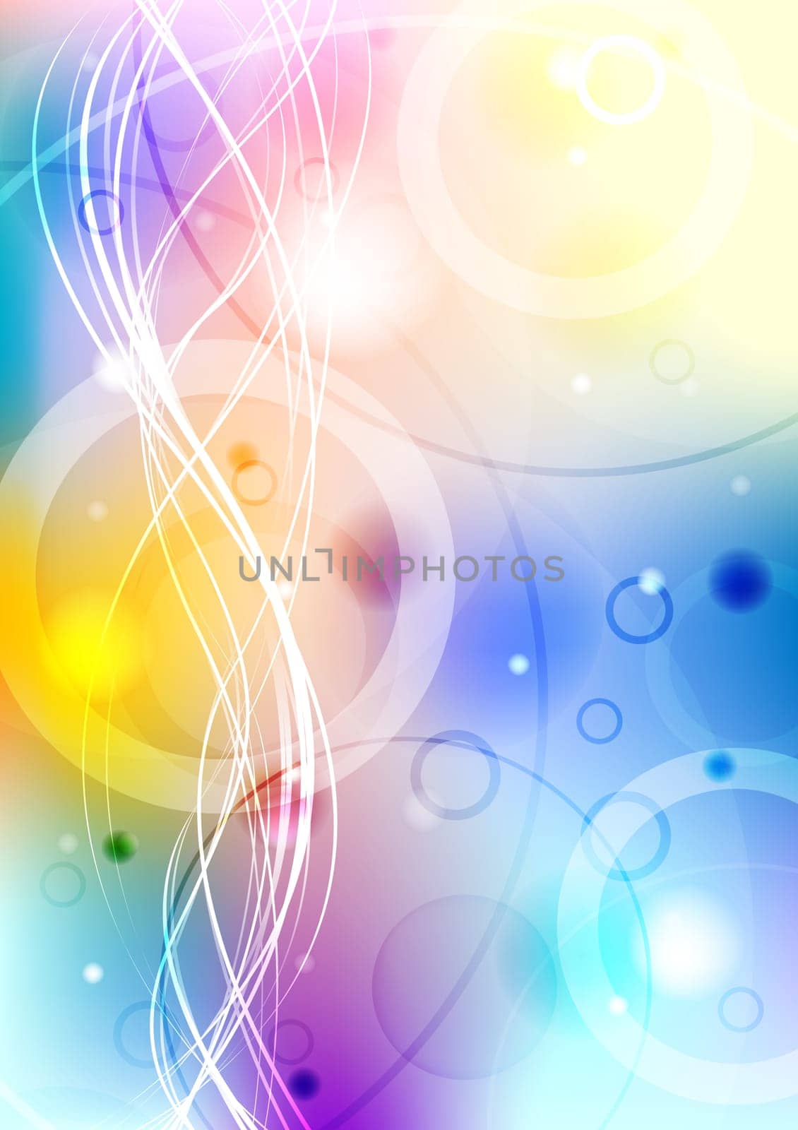 Iridescent futuristic background - eps 10