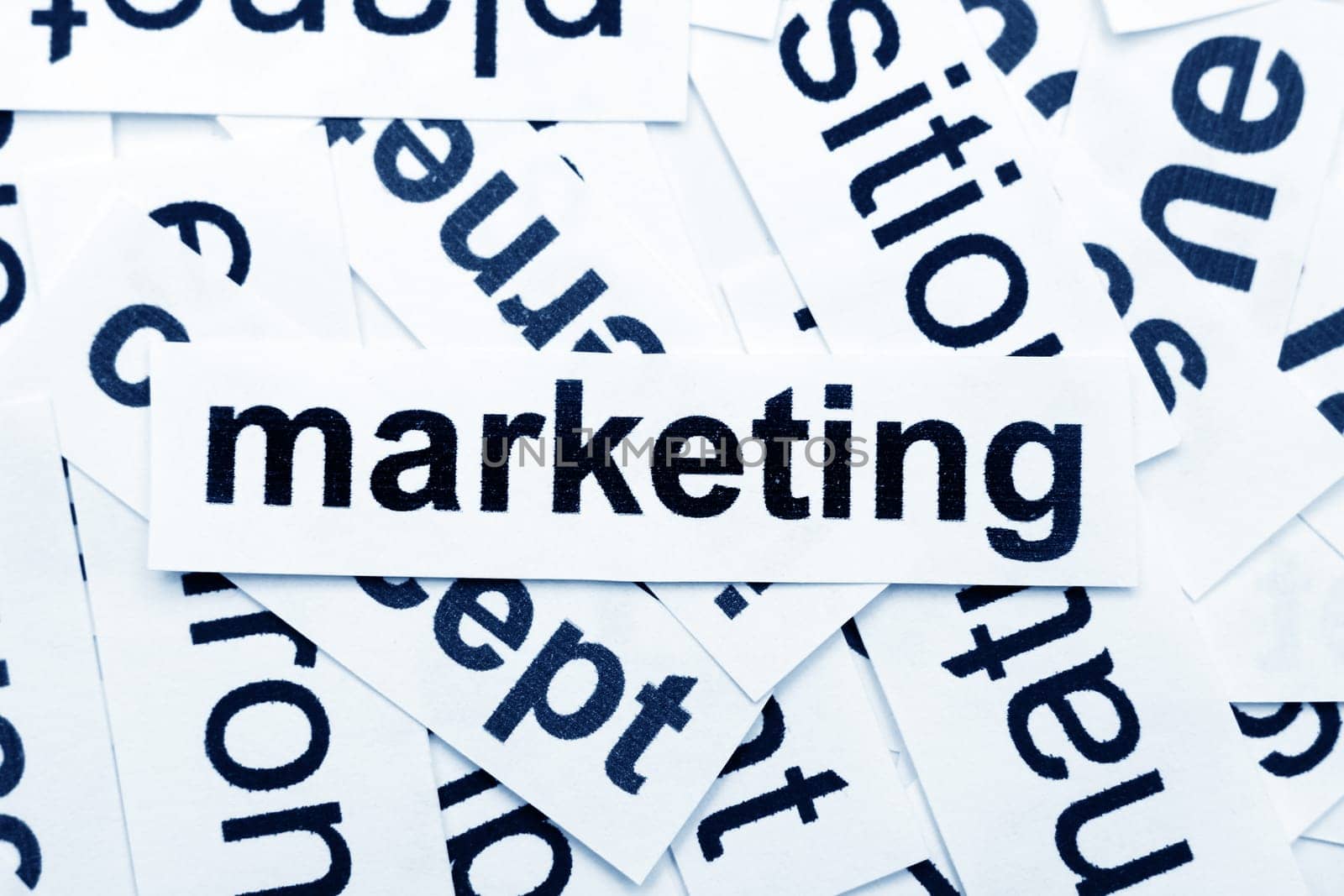 Marketing word cloud