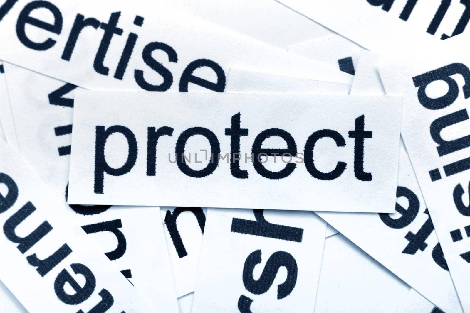 Protect word cloud