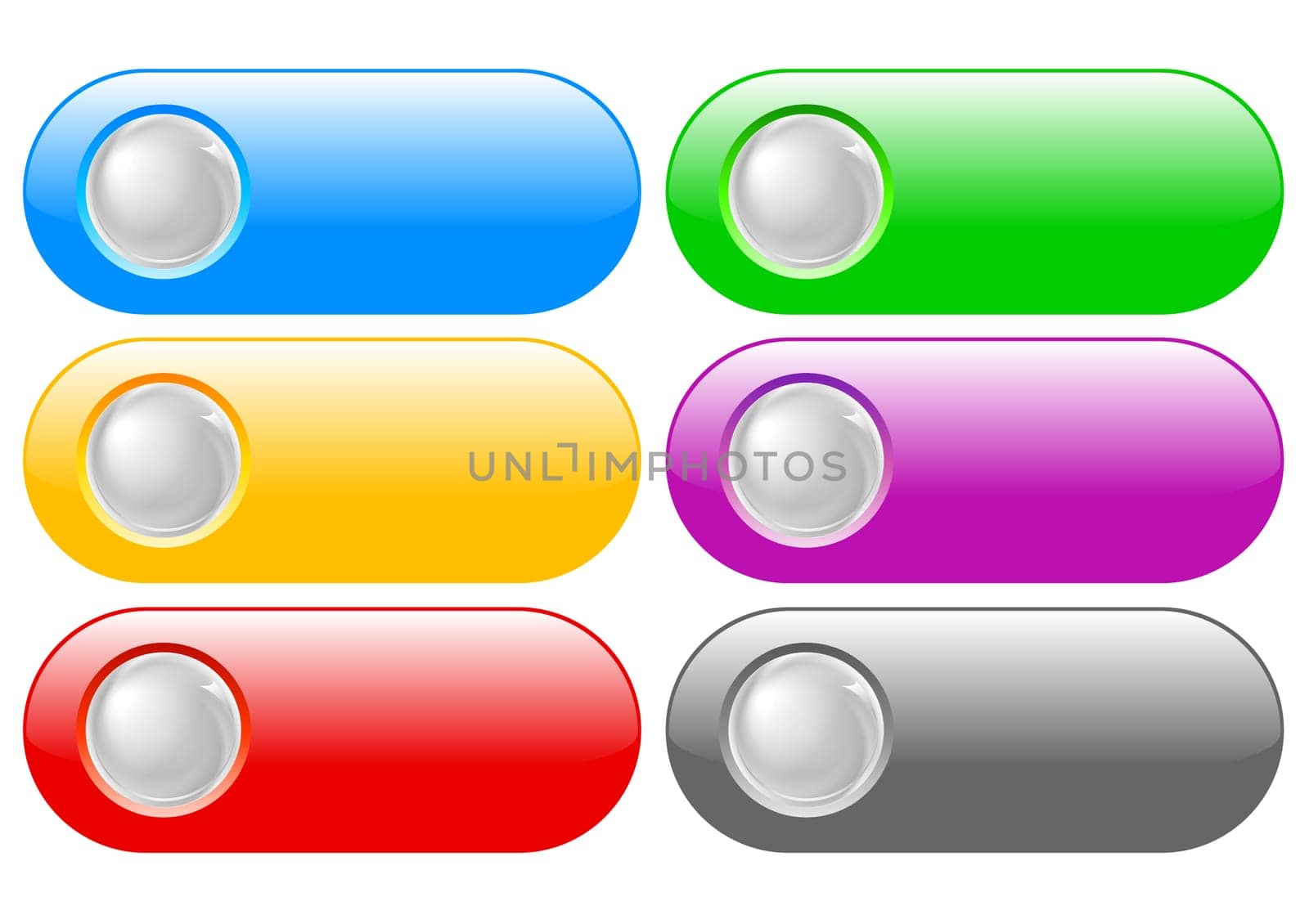 Vector illustration of internet buttons