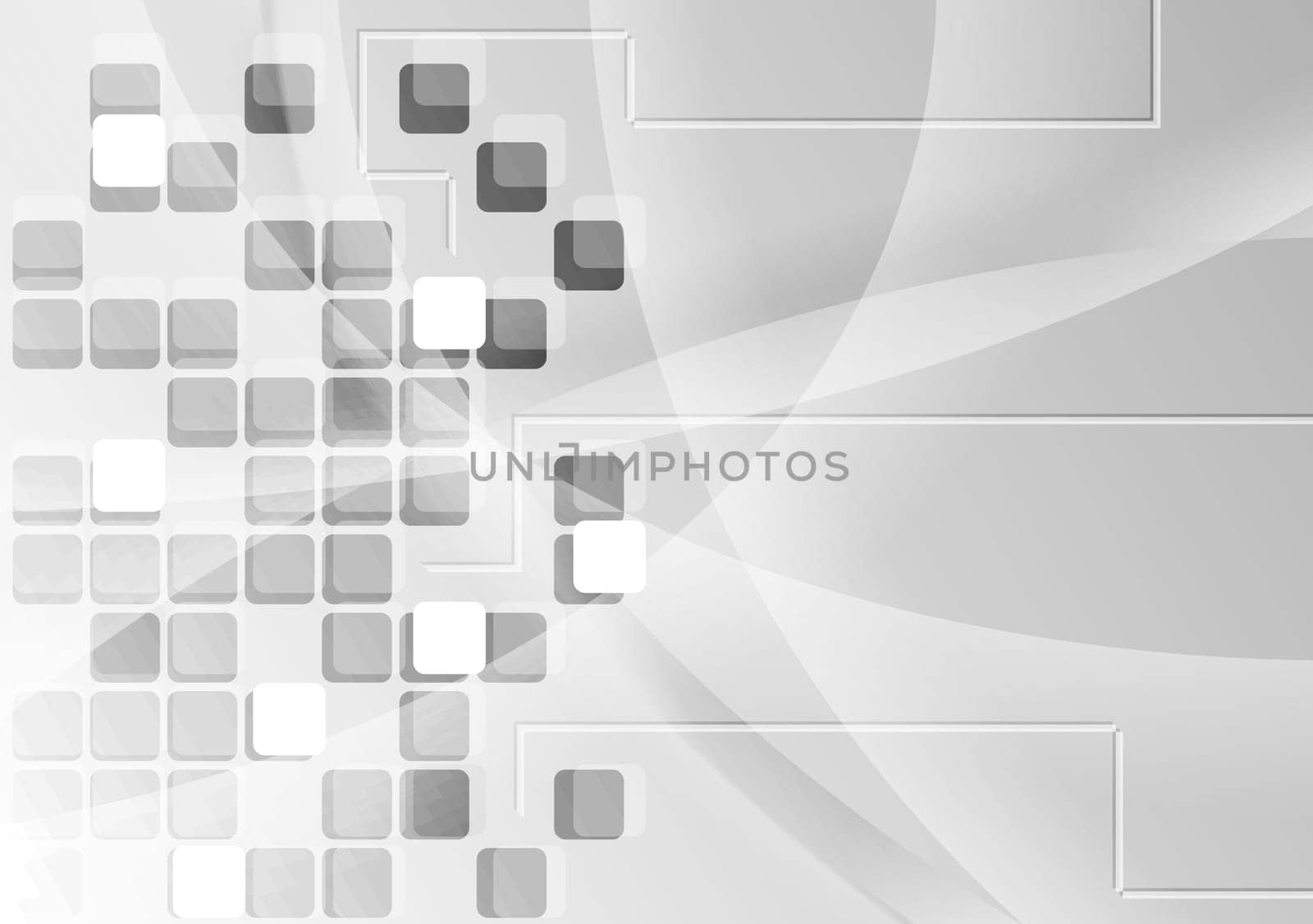Grey tech background - eps 10 vector illustration