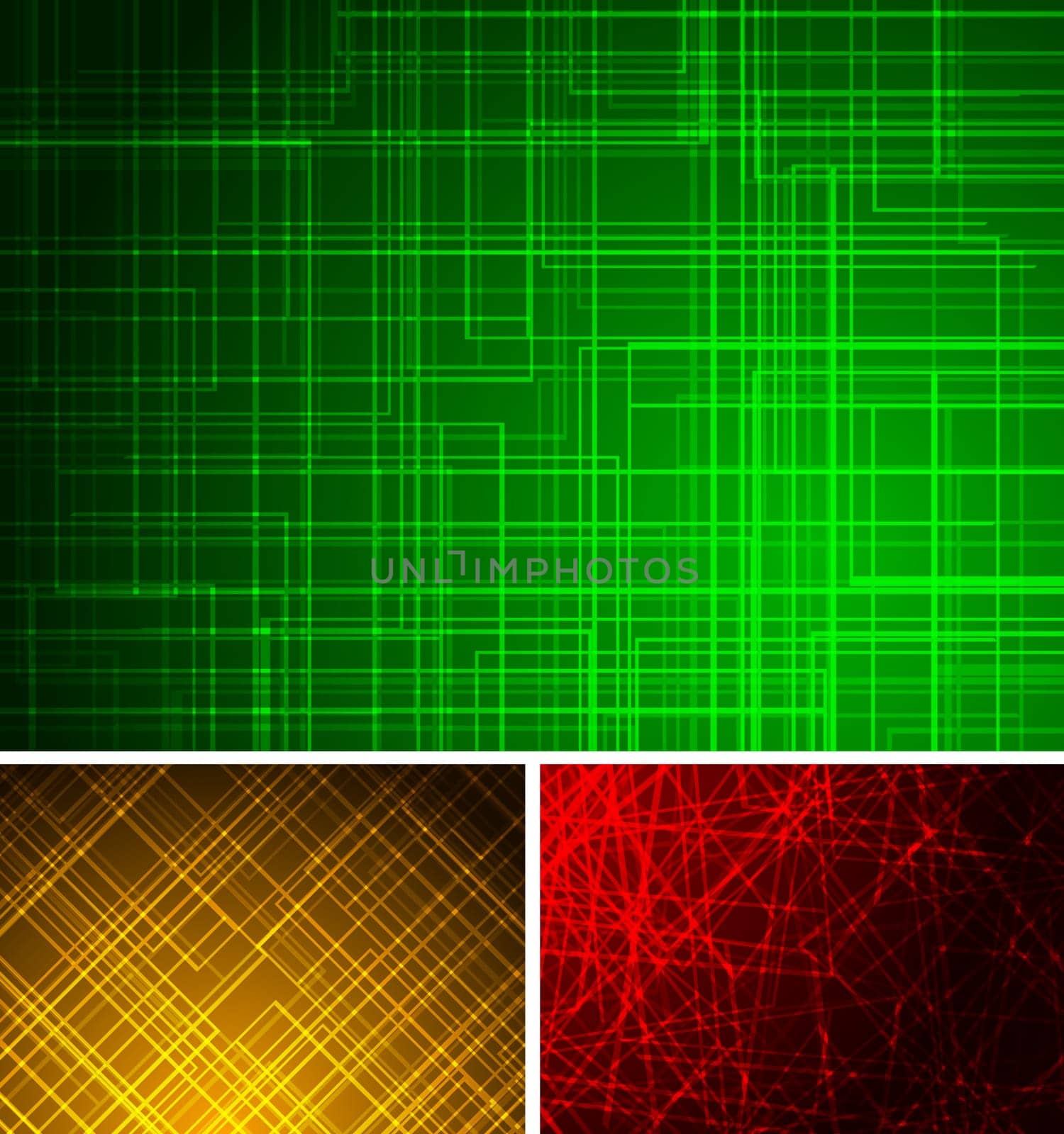 Set of simple abstract backgrounds - eps 10