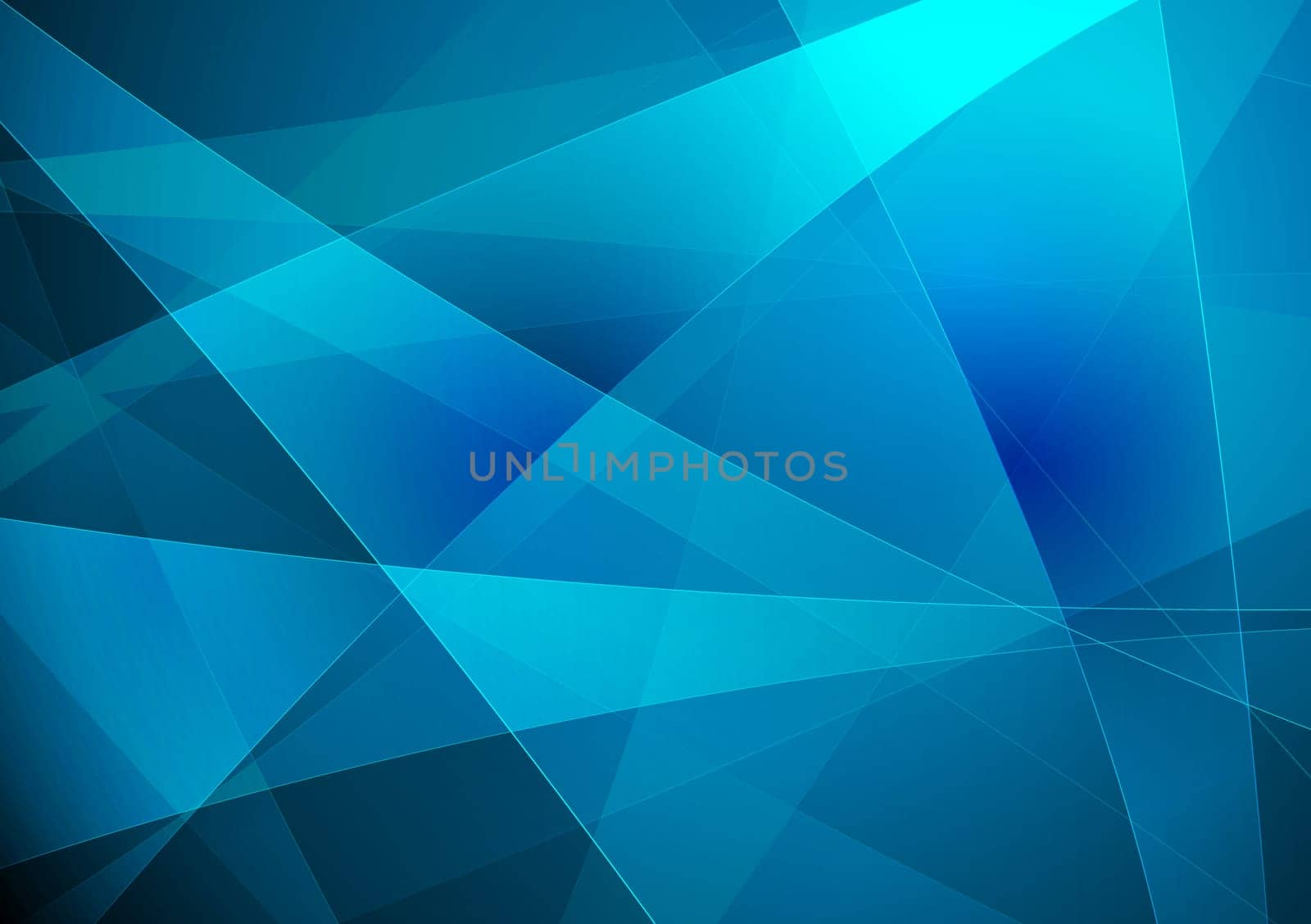 Bright blue abstraction - vector eps 10