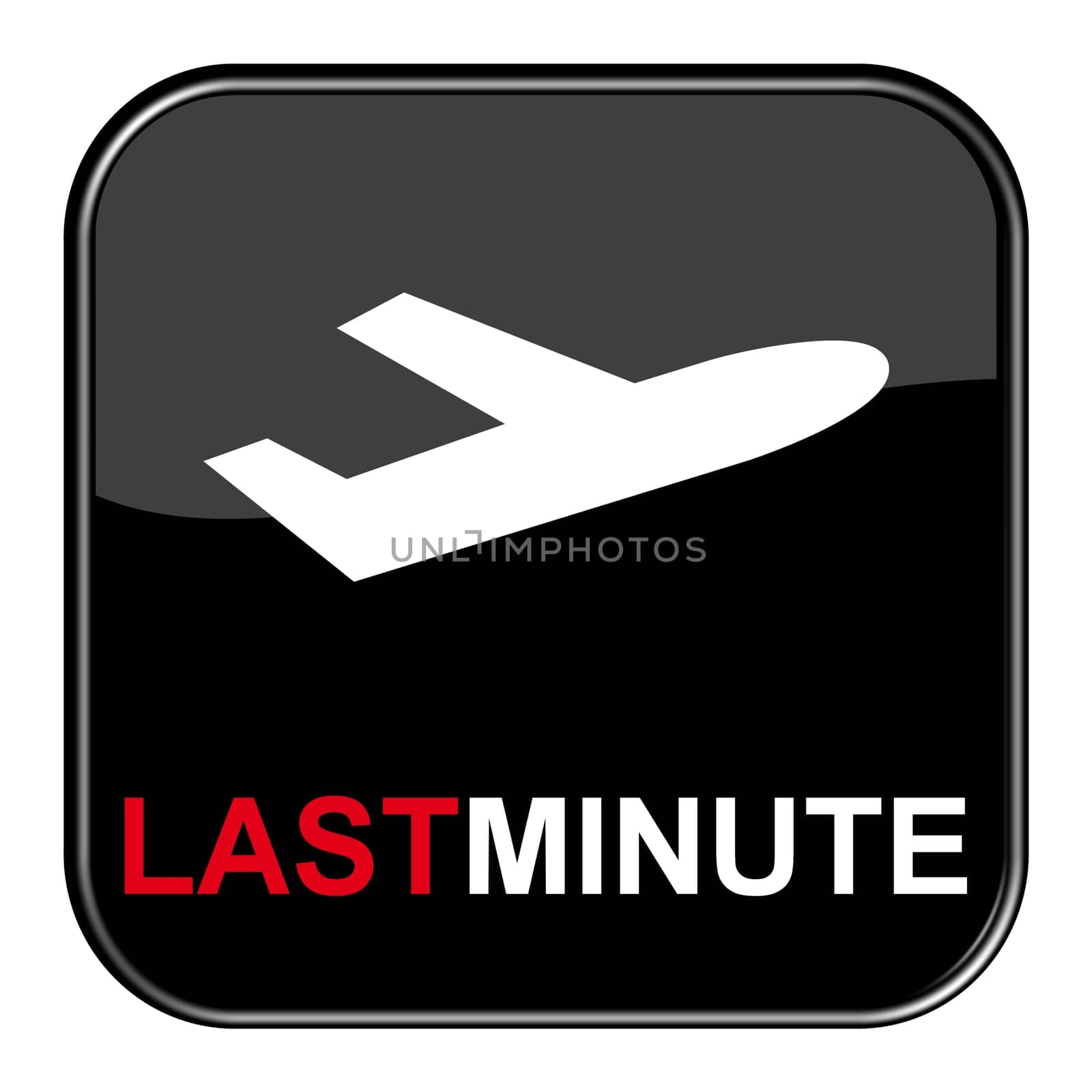 Glossy Button black - Last Minute
