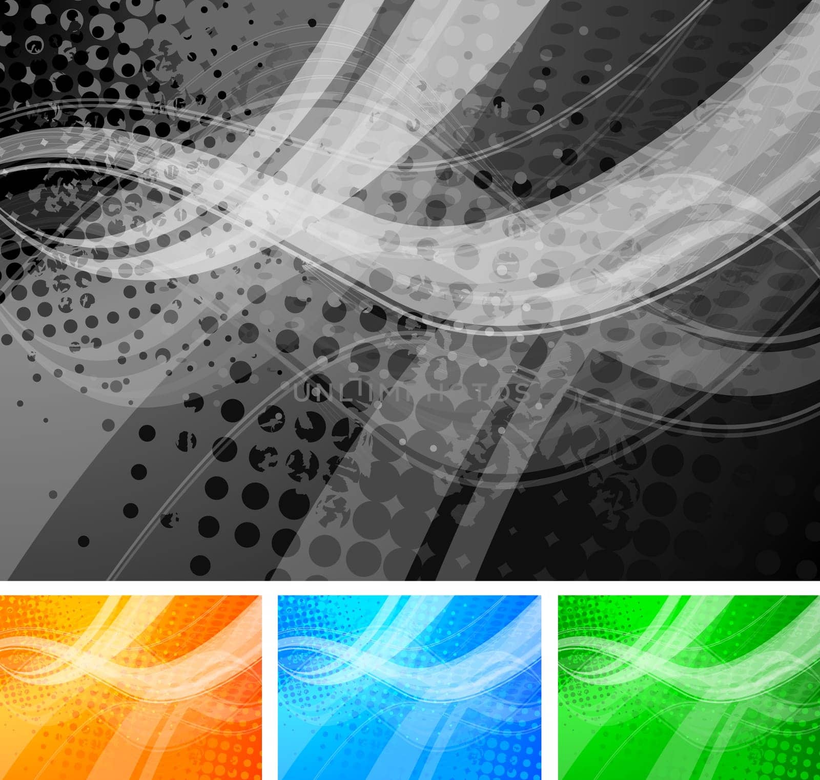 Beautiful vector backgrounds - eps 10