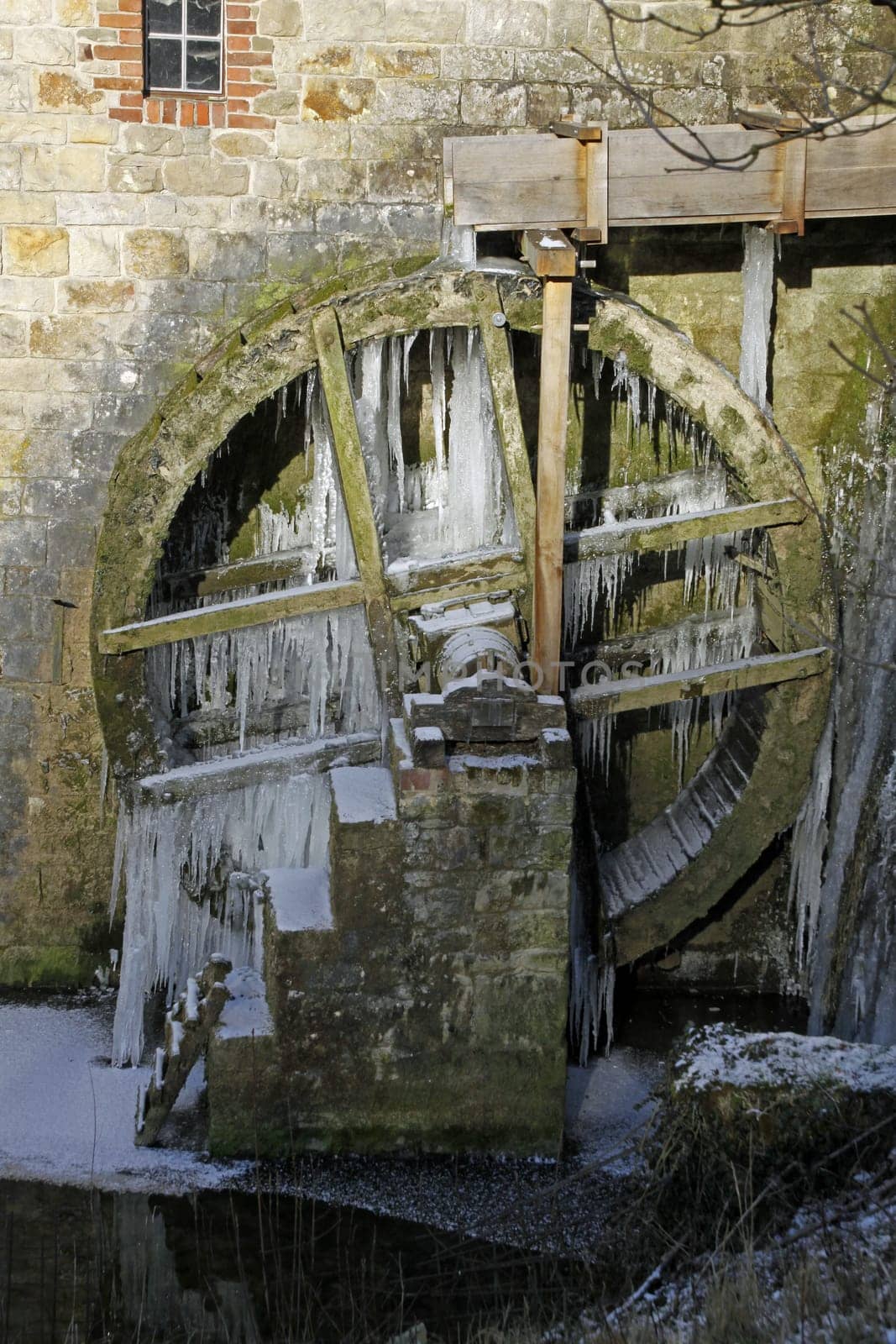 Frozen Watermill