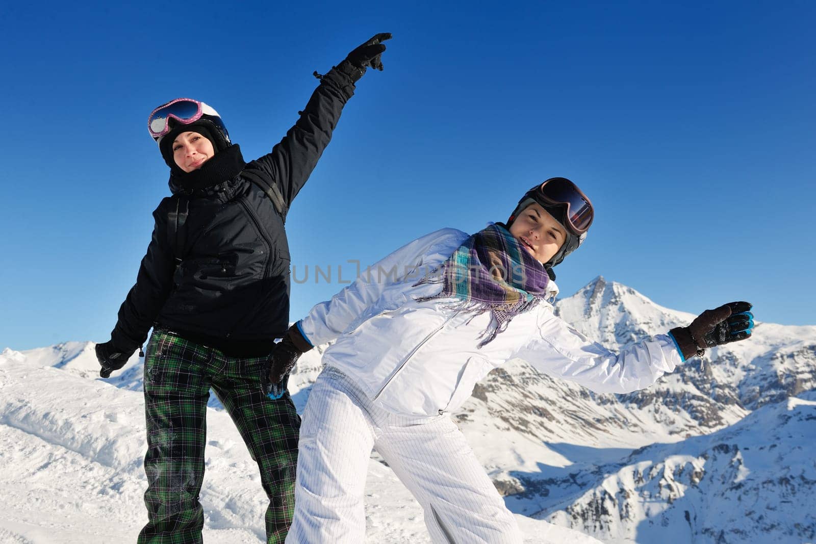 winter woman  ski  sport  fun  travel  snow board