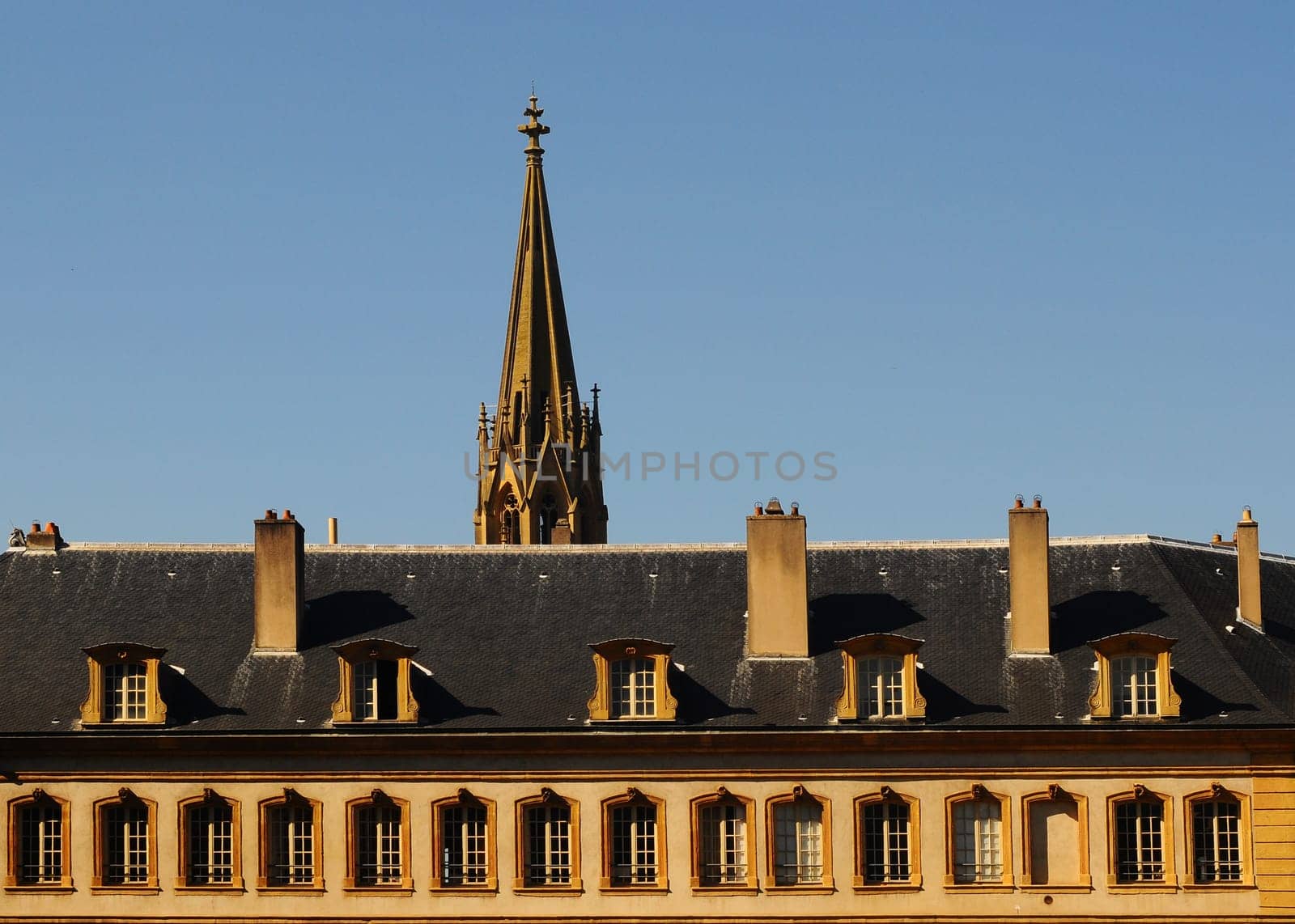 House façade in Metz