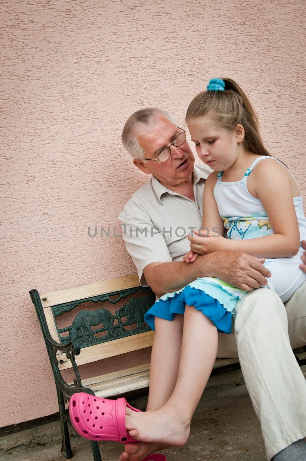 Big problems - comforting child