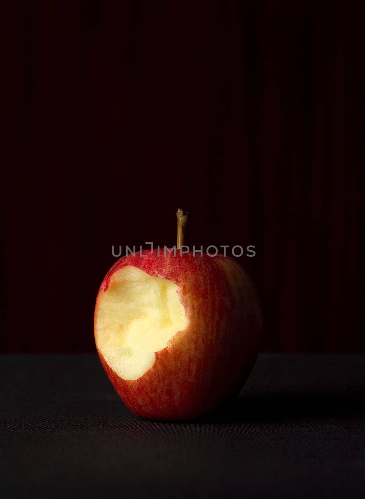 Still Life of a red apple