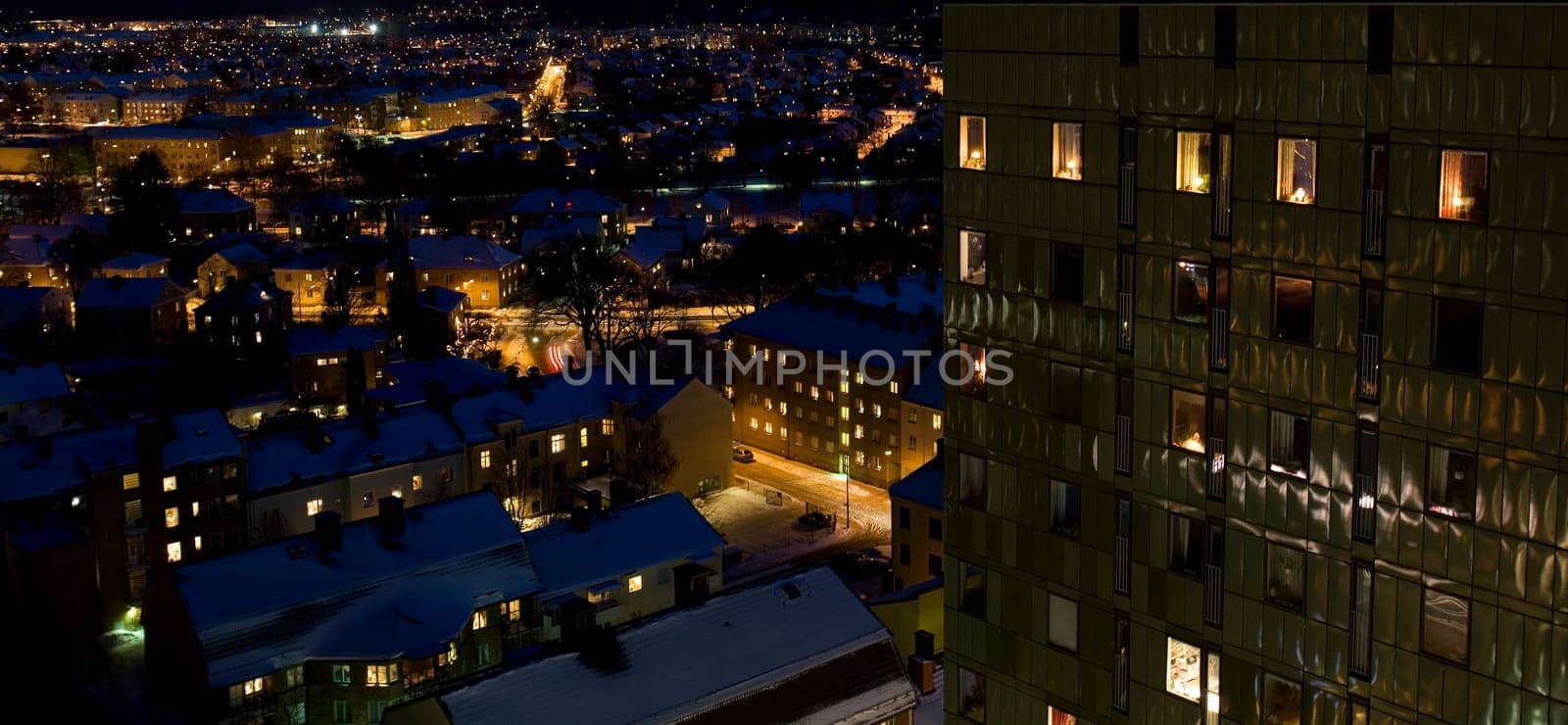 Cityscape from High Angle view
