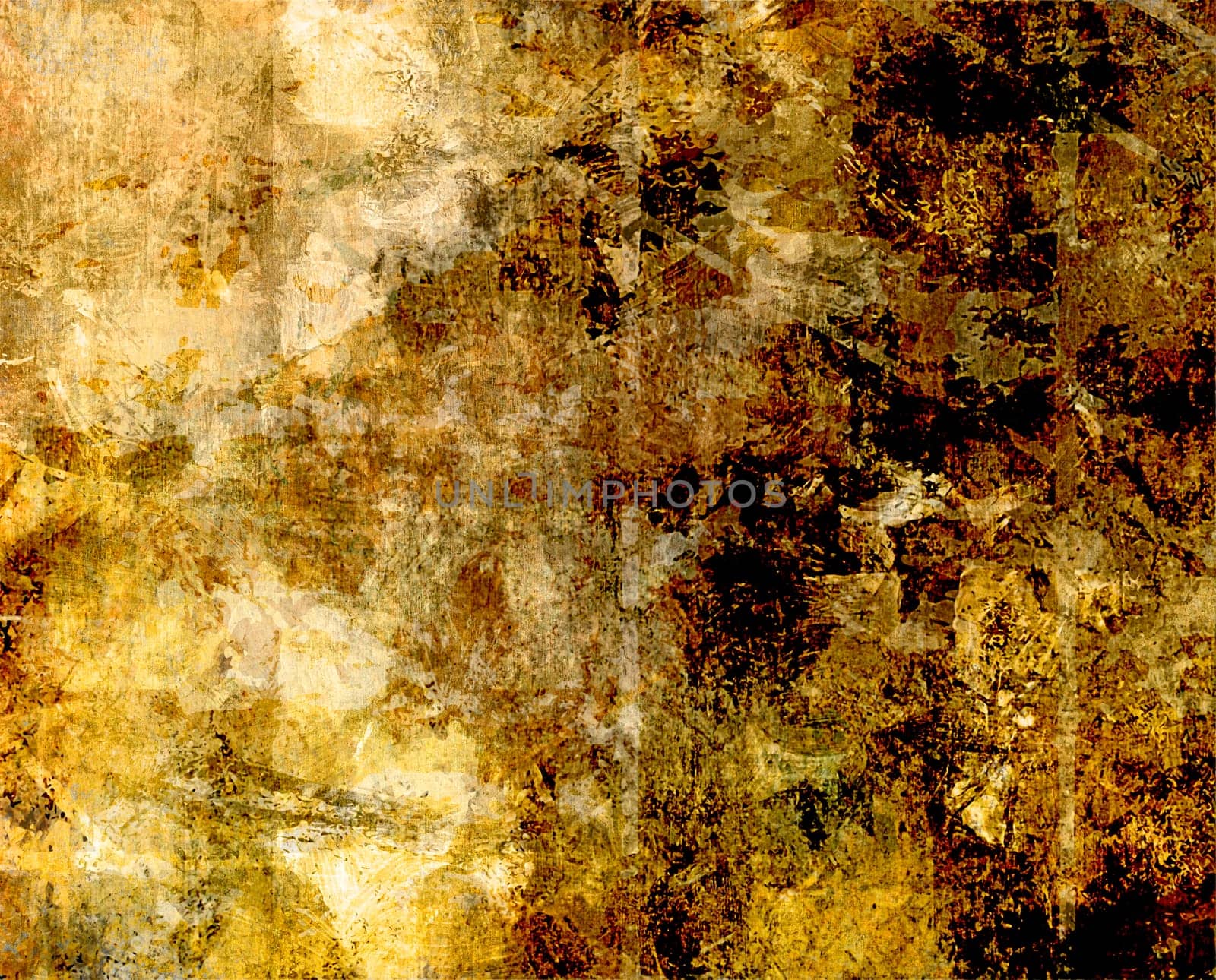 Abstract Hand Painted Textures Retro