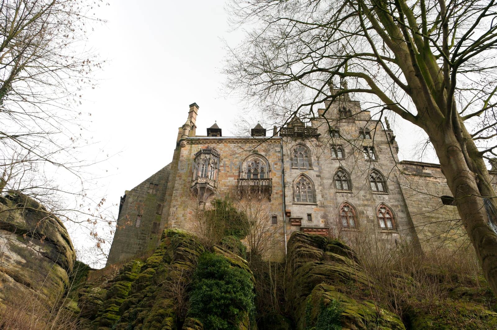 medieval castle Burg Bentheim in Bentheim, Germany