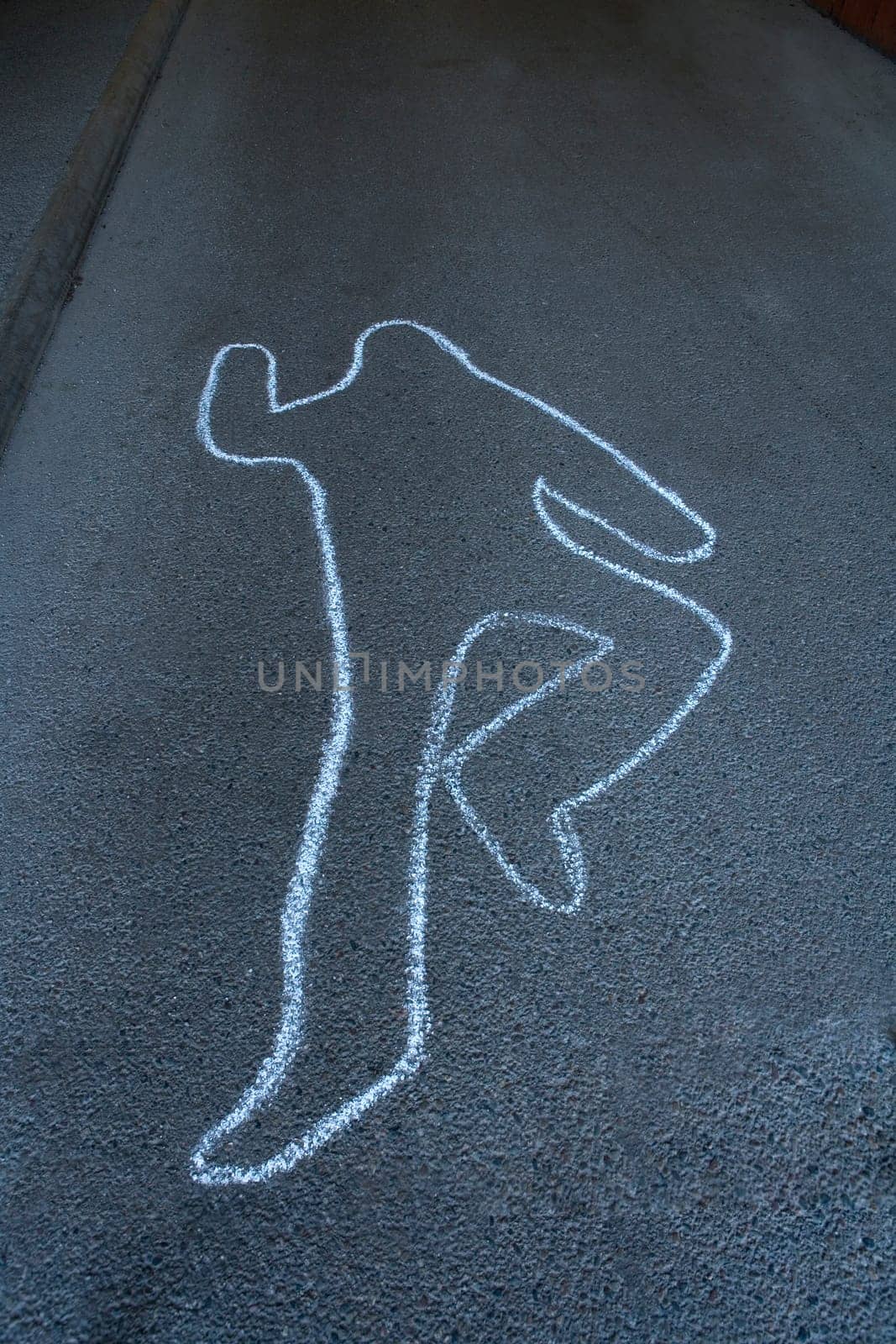 Detail from a crime scene
