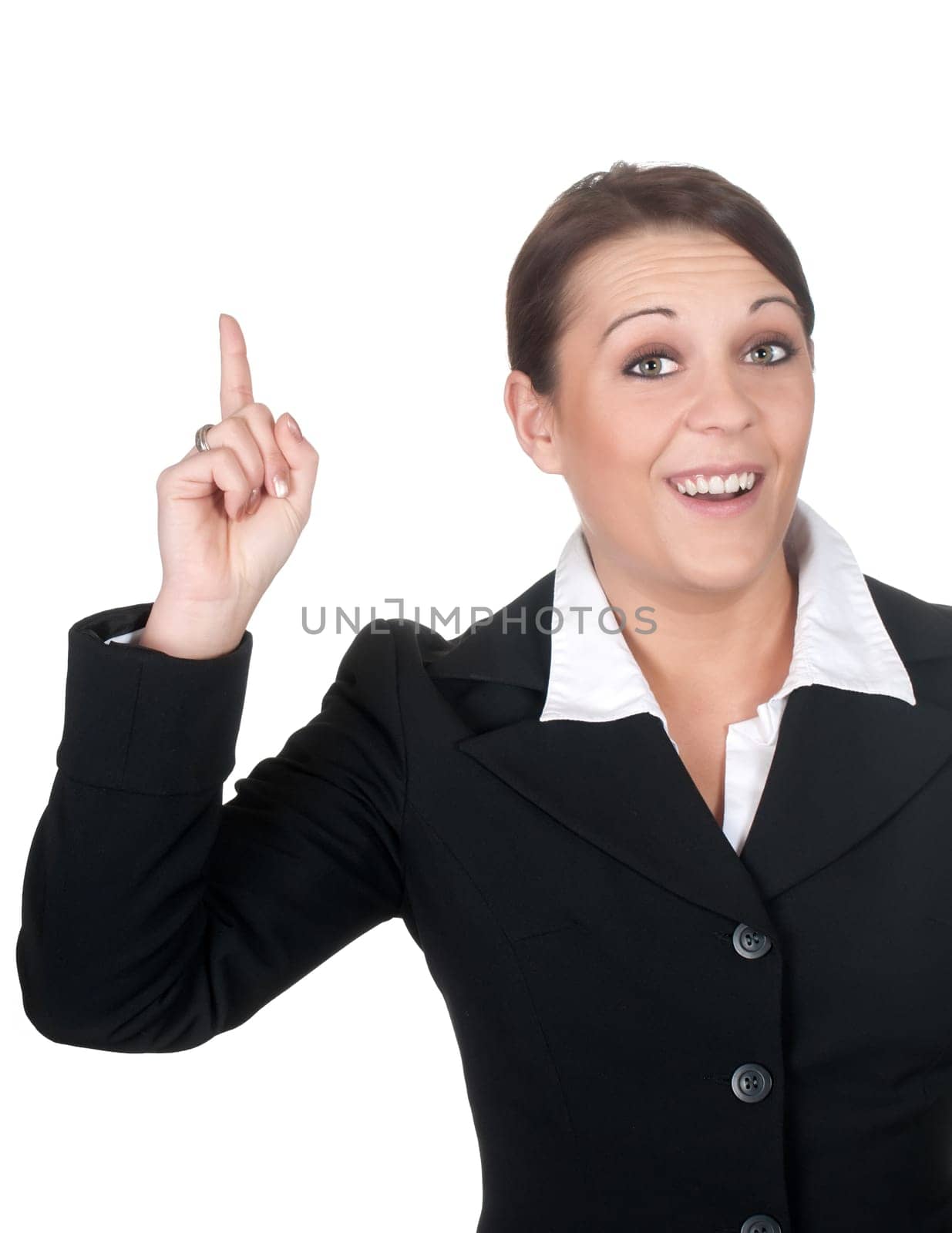 Businesswoman has an idea