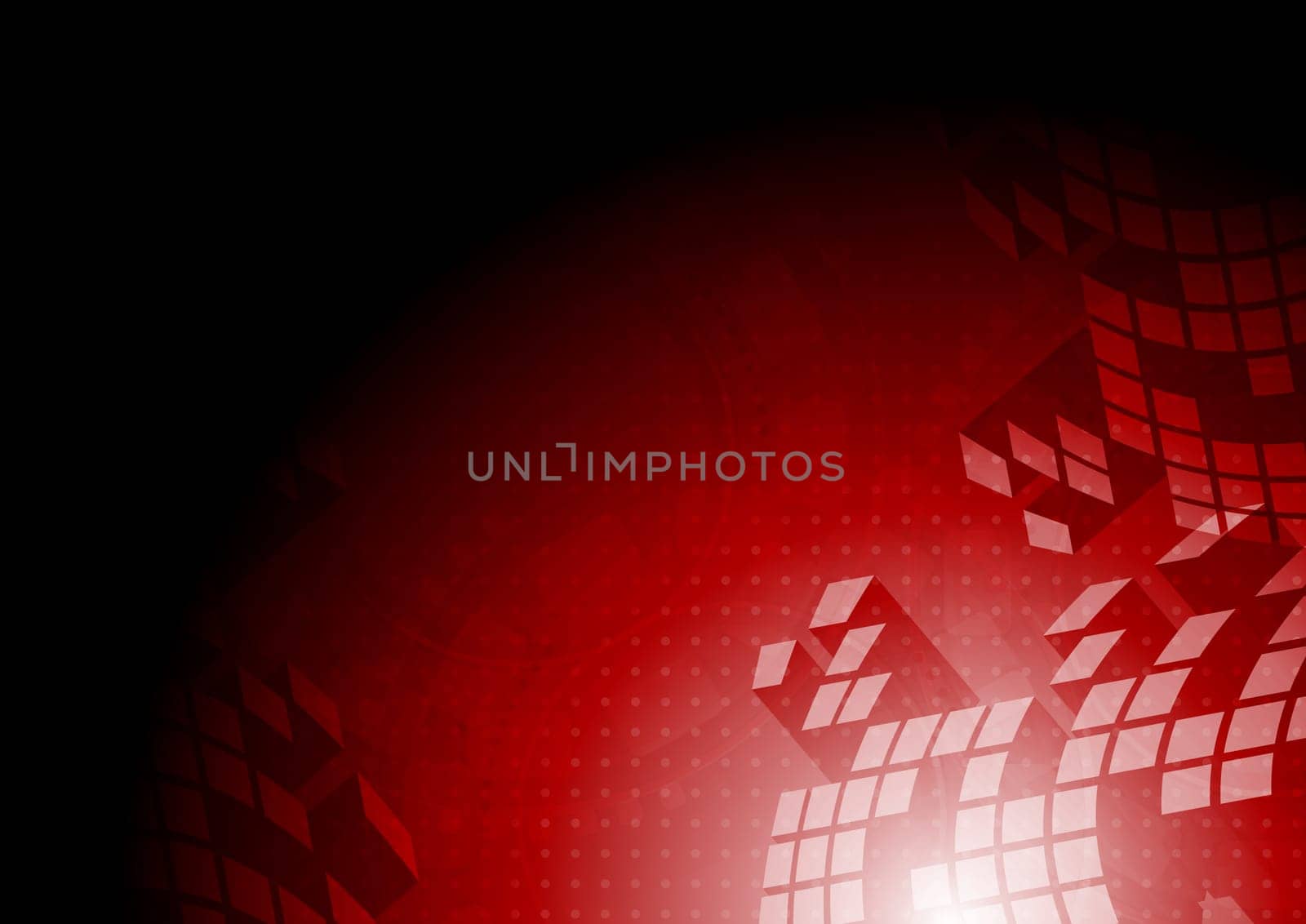Dark red technical background. Vector illustration