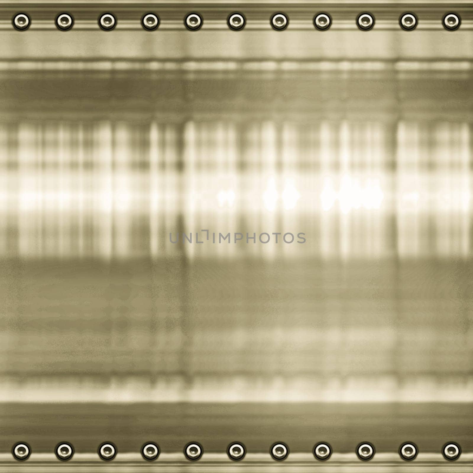 great gold metal background texture with screws