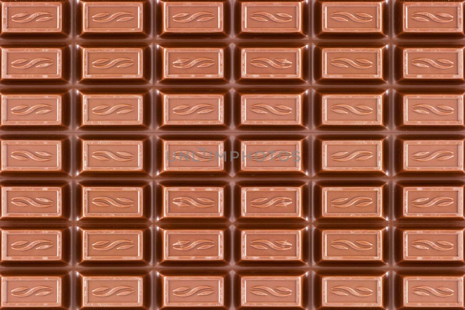 close-up texture of dark brown chocolate bar