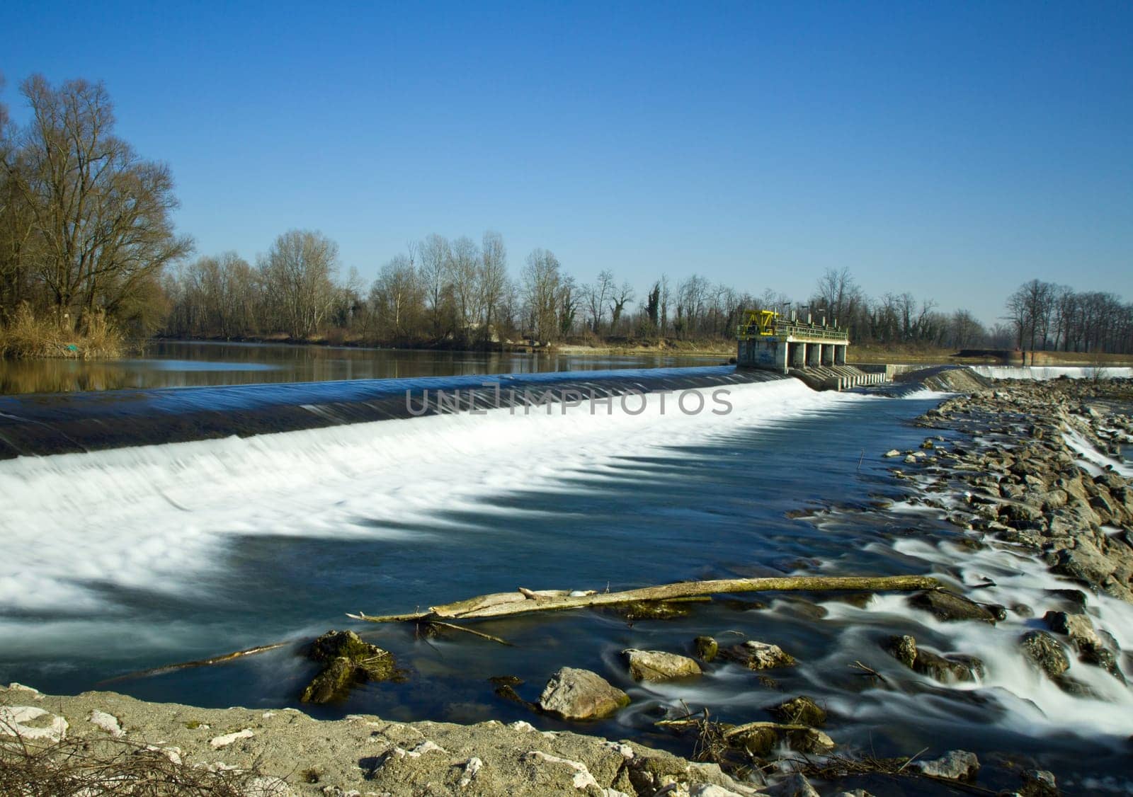 River Adda in the northern Italy