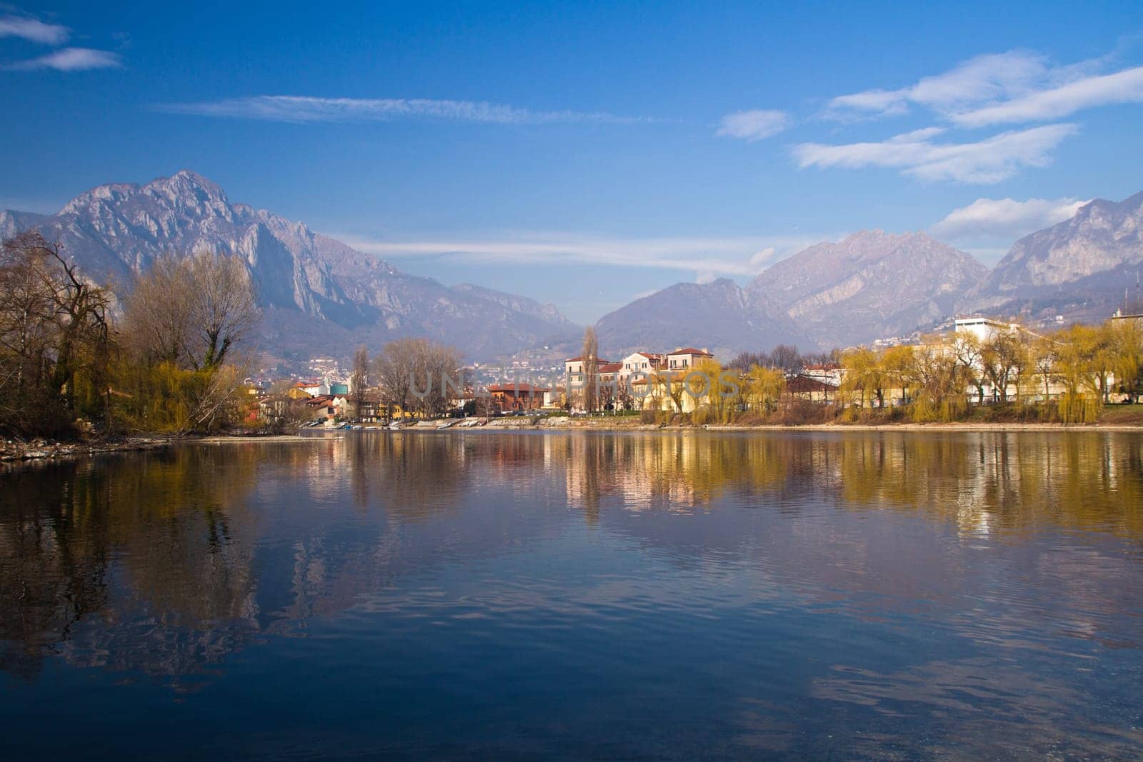 a view of Como lake