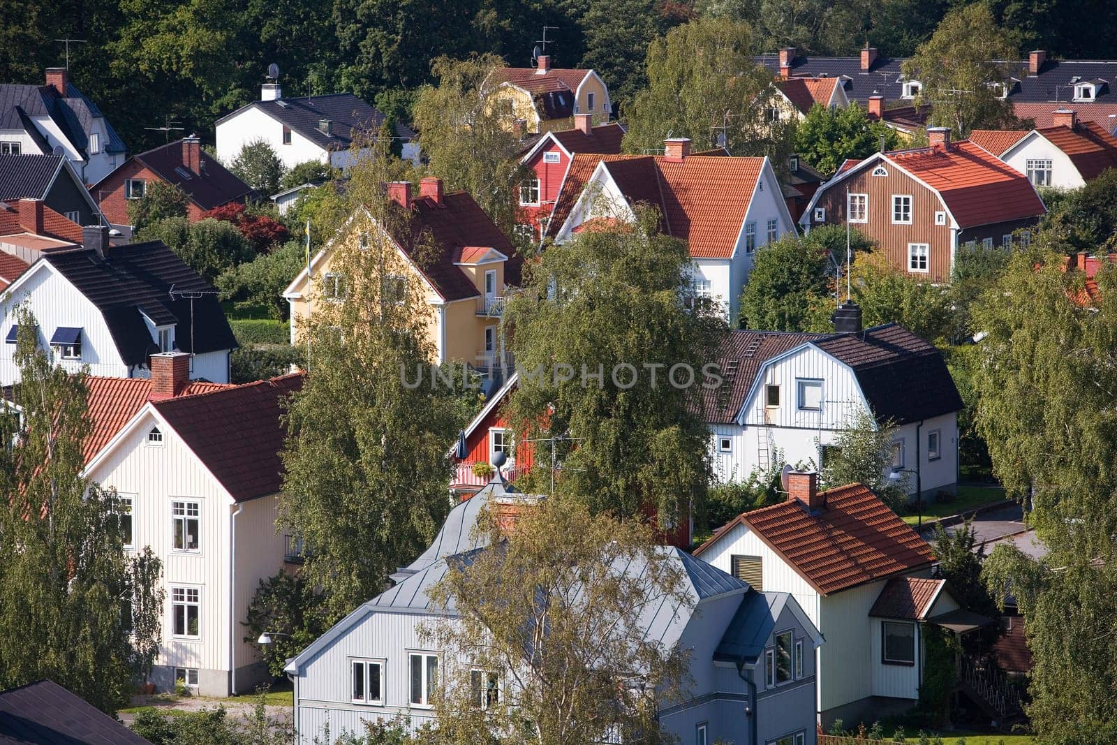 Neighbourhood from High Angle view