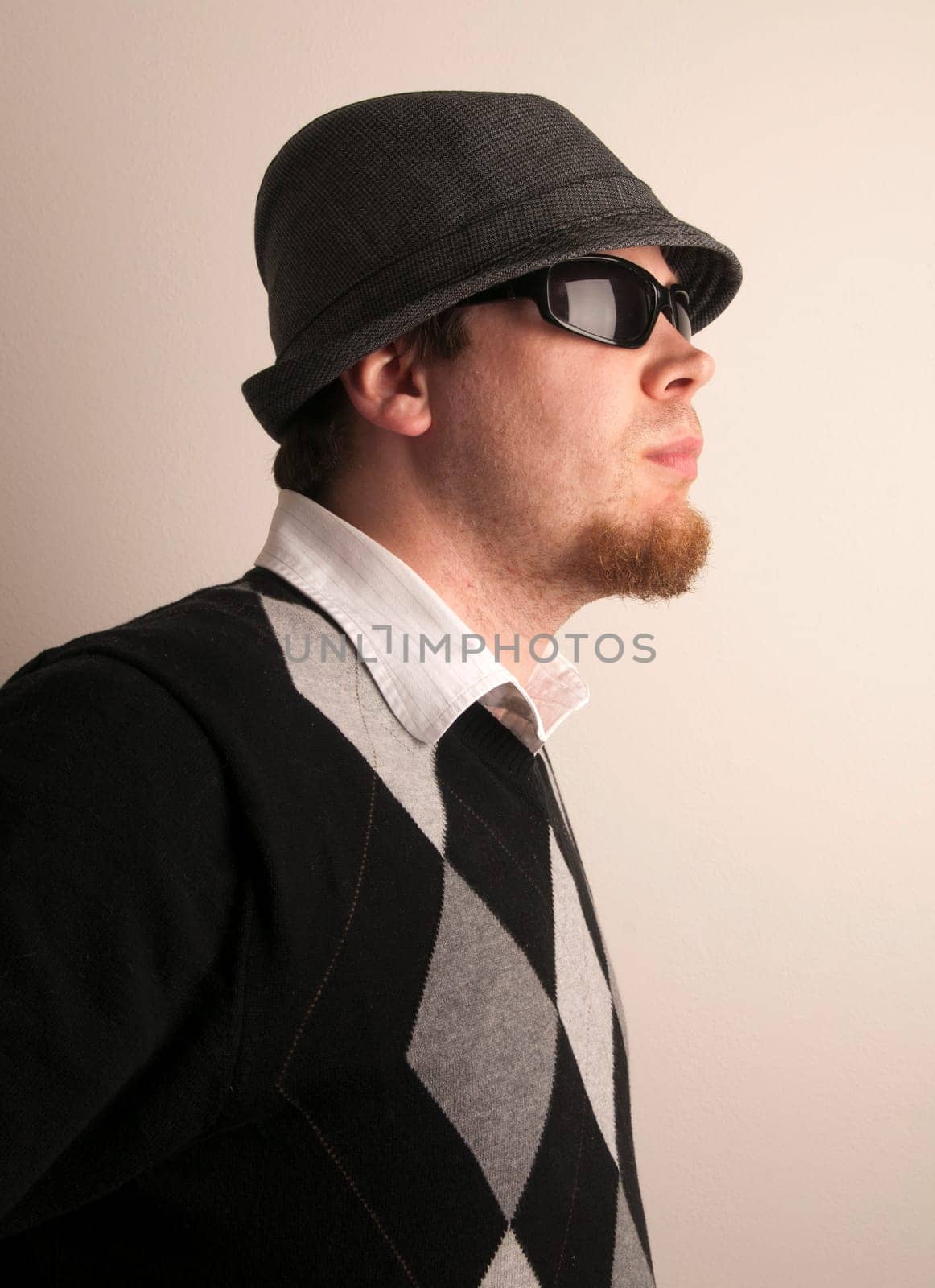 Portrait of Male in Fedora