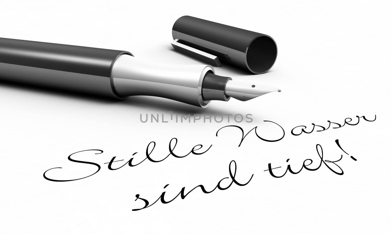 Still waters run deep! - Pen concept