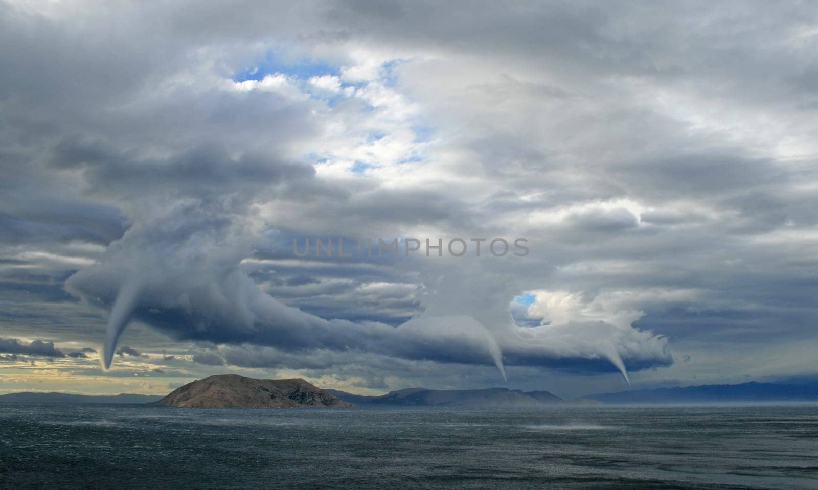 Tornado by the sea
