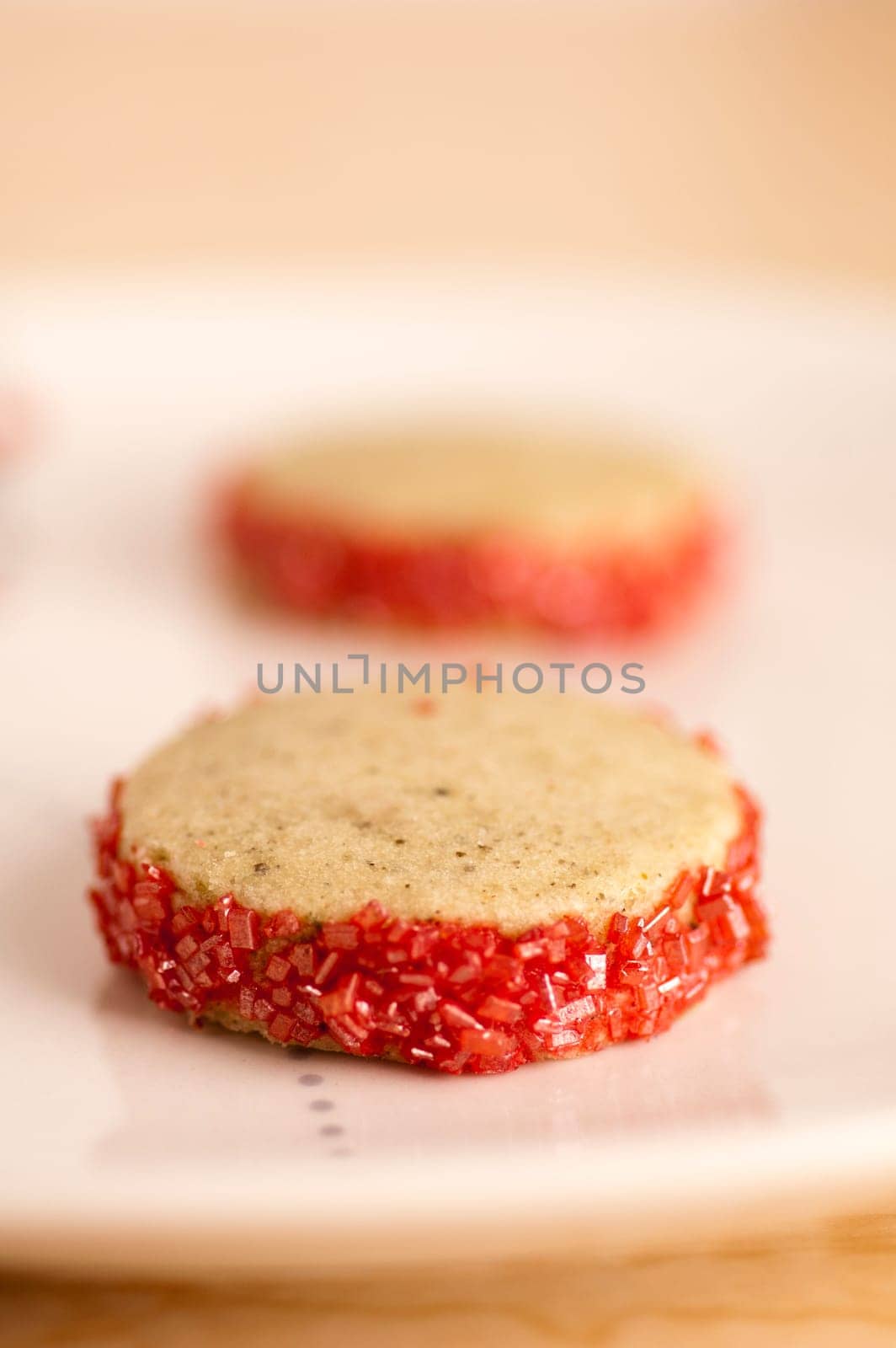 White Tea Pomegranate Cookies