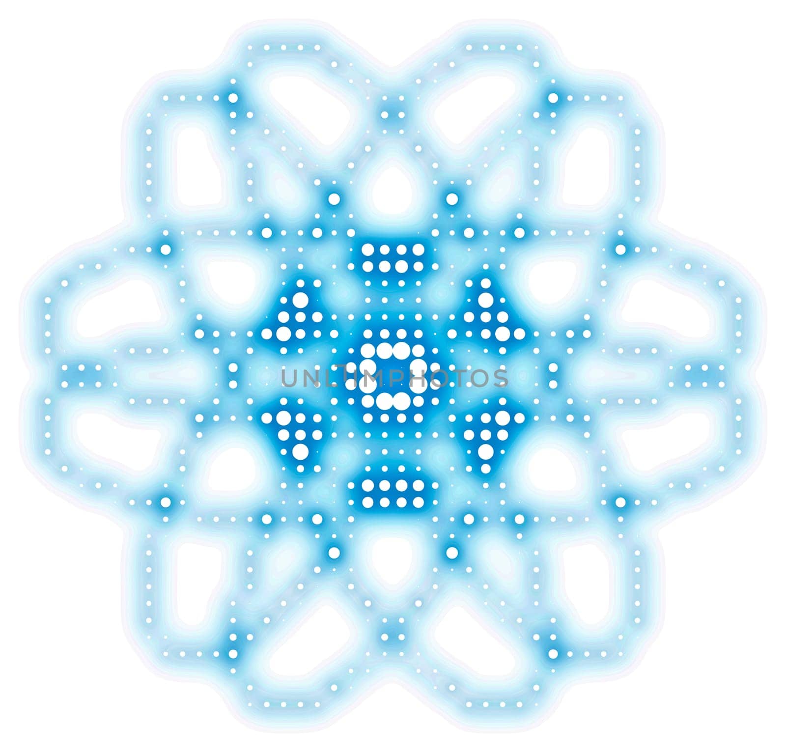 Abstract atom molecule icon graphic - medicine radiology icon