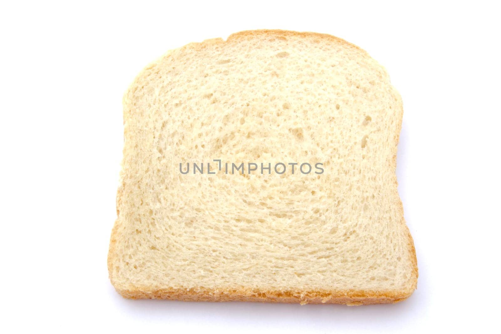 Fresh bread isolated on white background