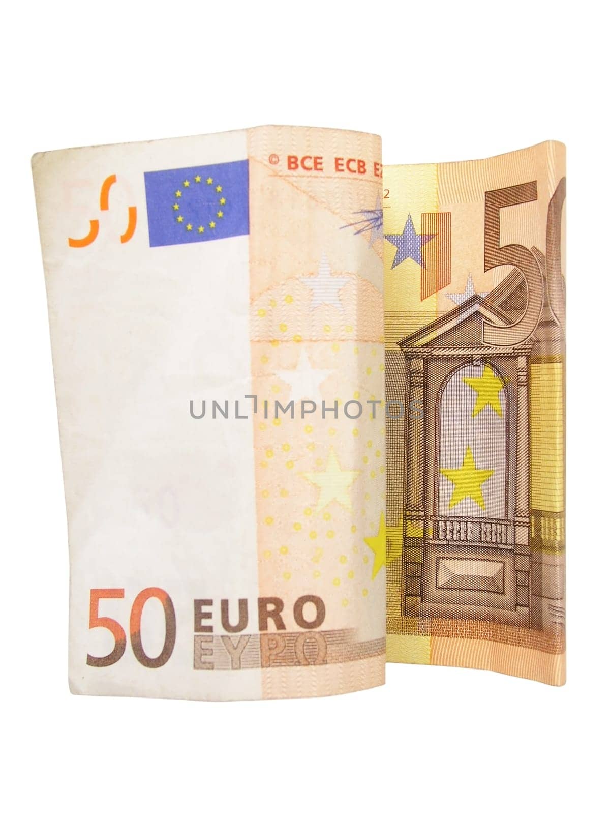 EURO currency isolated on white background
