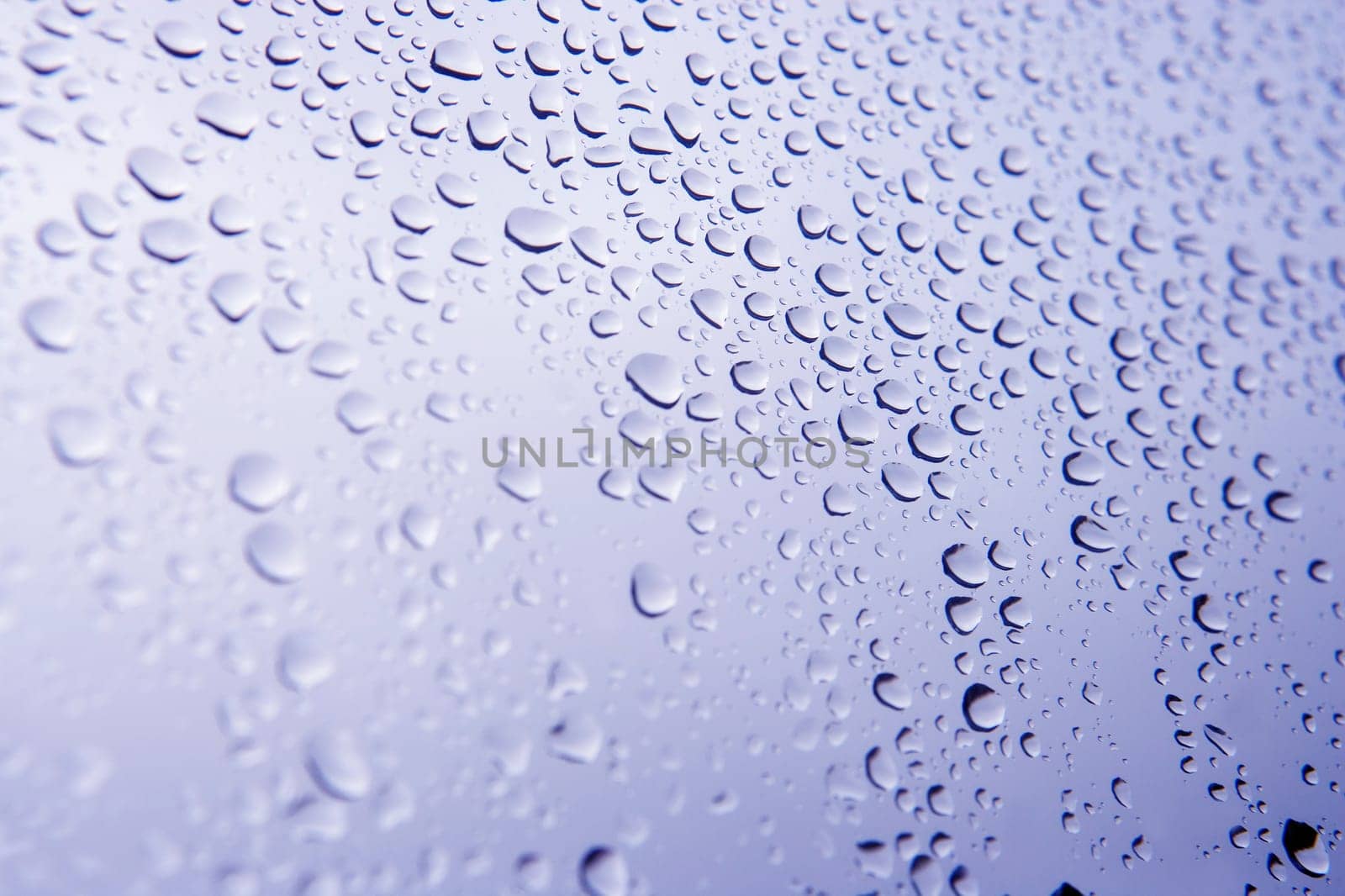 Drops of water full frame