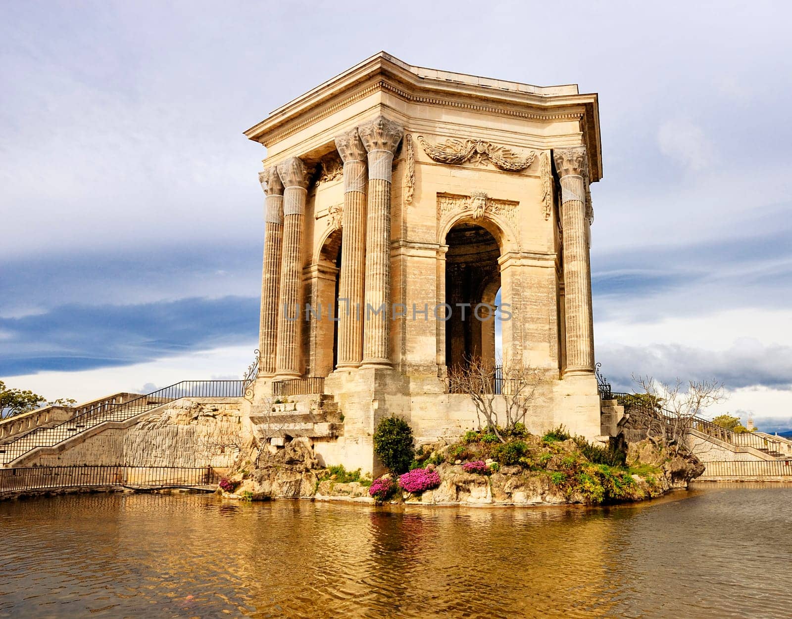 Arc de Triomphe, in Peyrou Garden, Montpellier, France