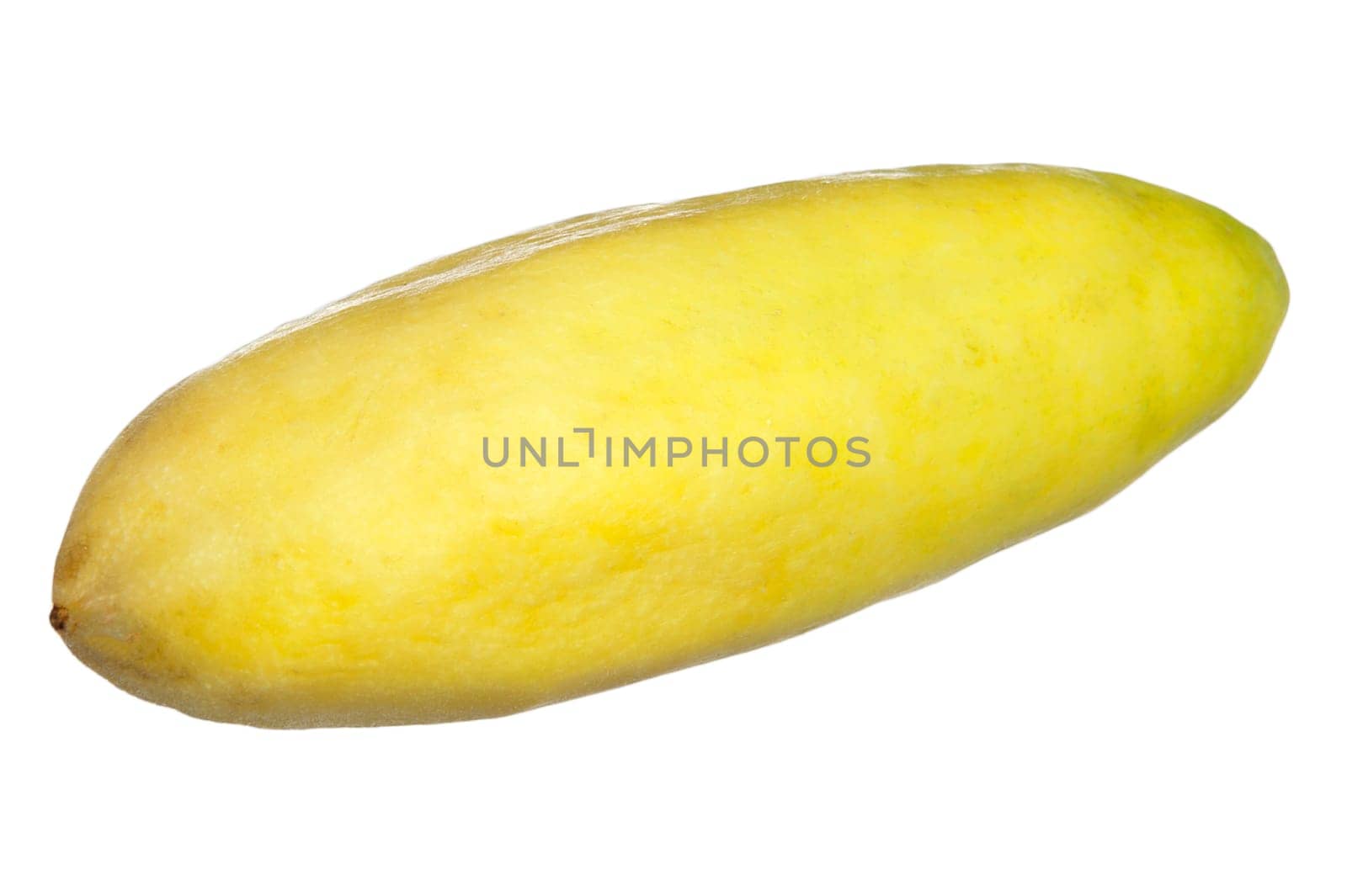 The passion fruit , tropical fruit on white background