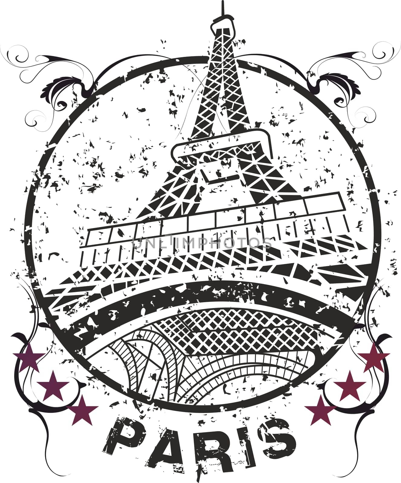 the Eiffel Tower the symbol of Paris the city of love