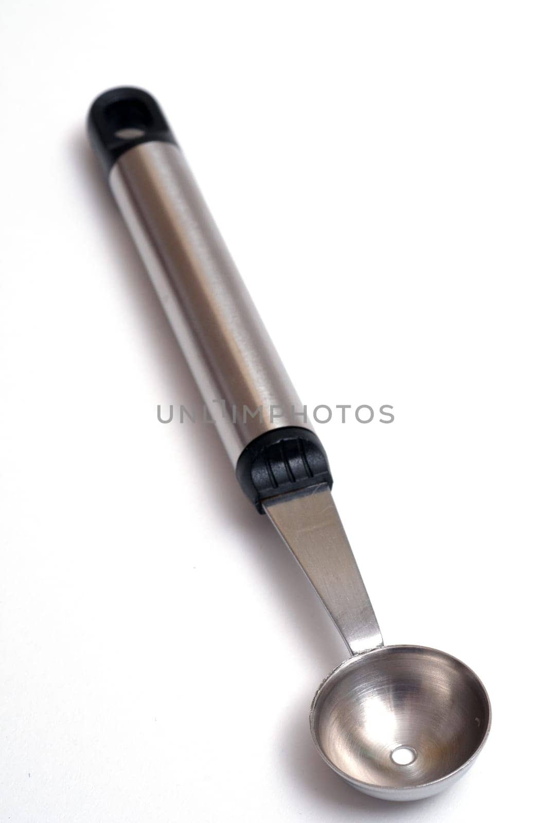 A universal former made of stainless steel for cutting out fruit and vegetables