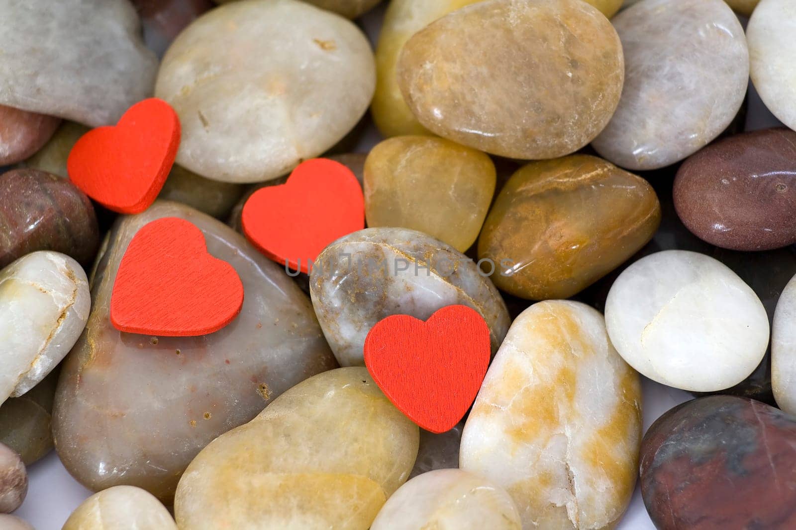 hearts on stones