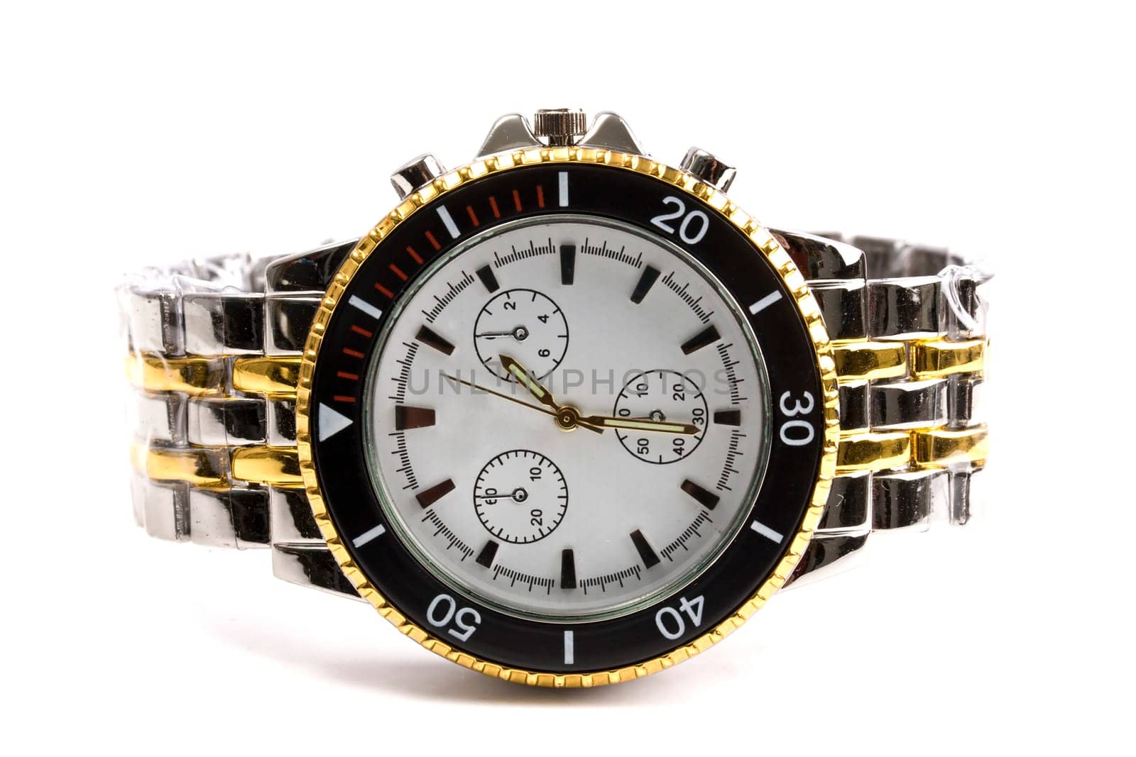 Wristwatch - Isolated on white