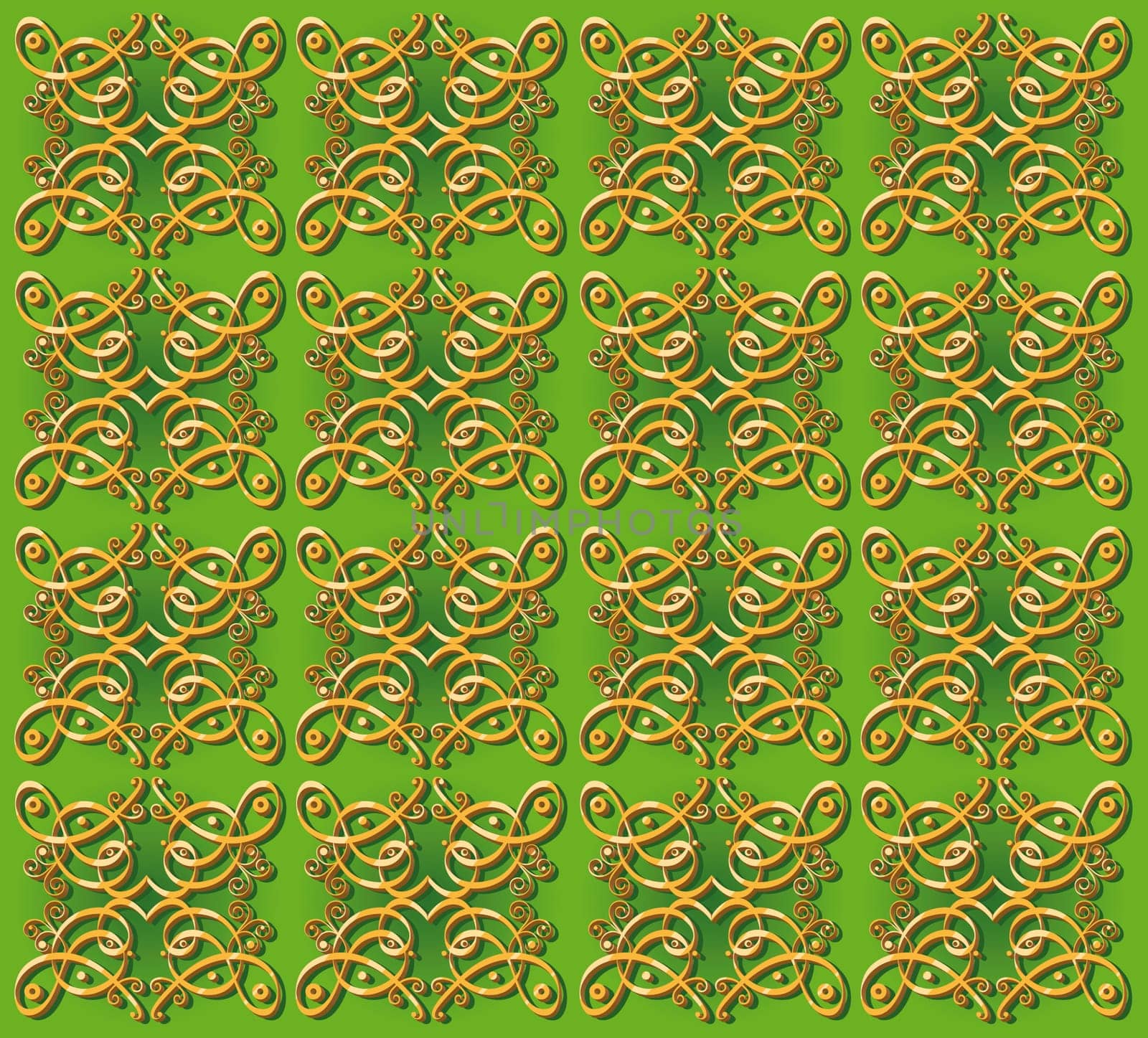 Seamless vintage oriental background decorative design for wallpaper, paper, textile