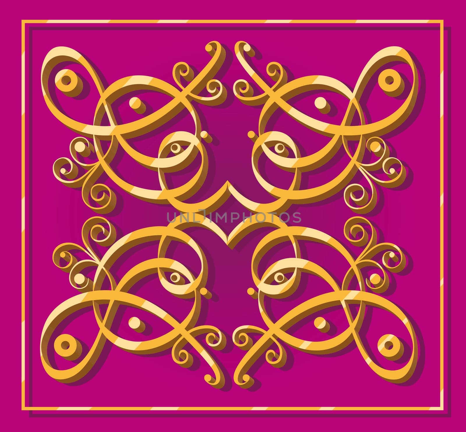decorative oriental element for backgrounds wallpapers icons or designs