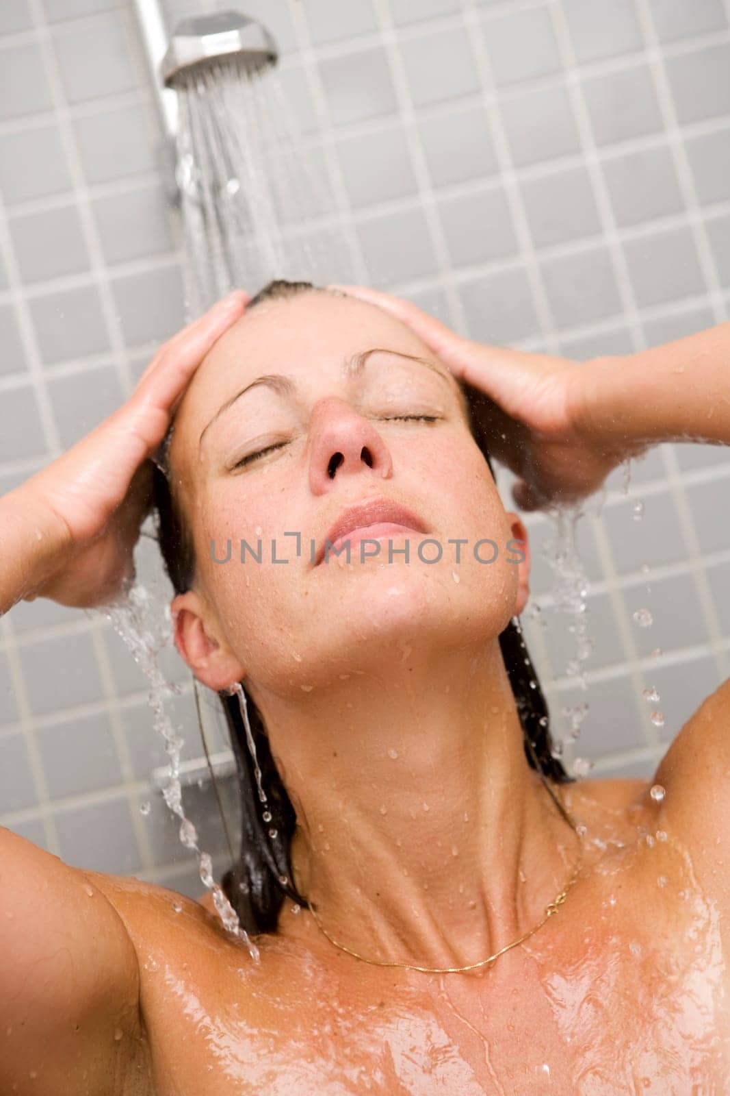 Young Woman in the shower