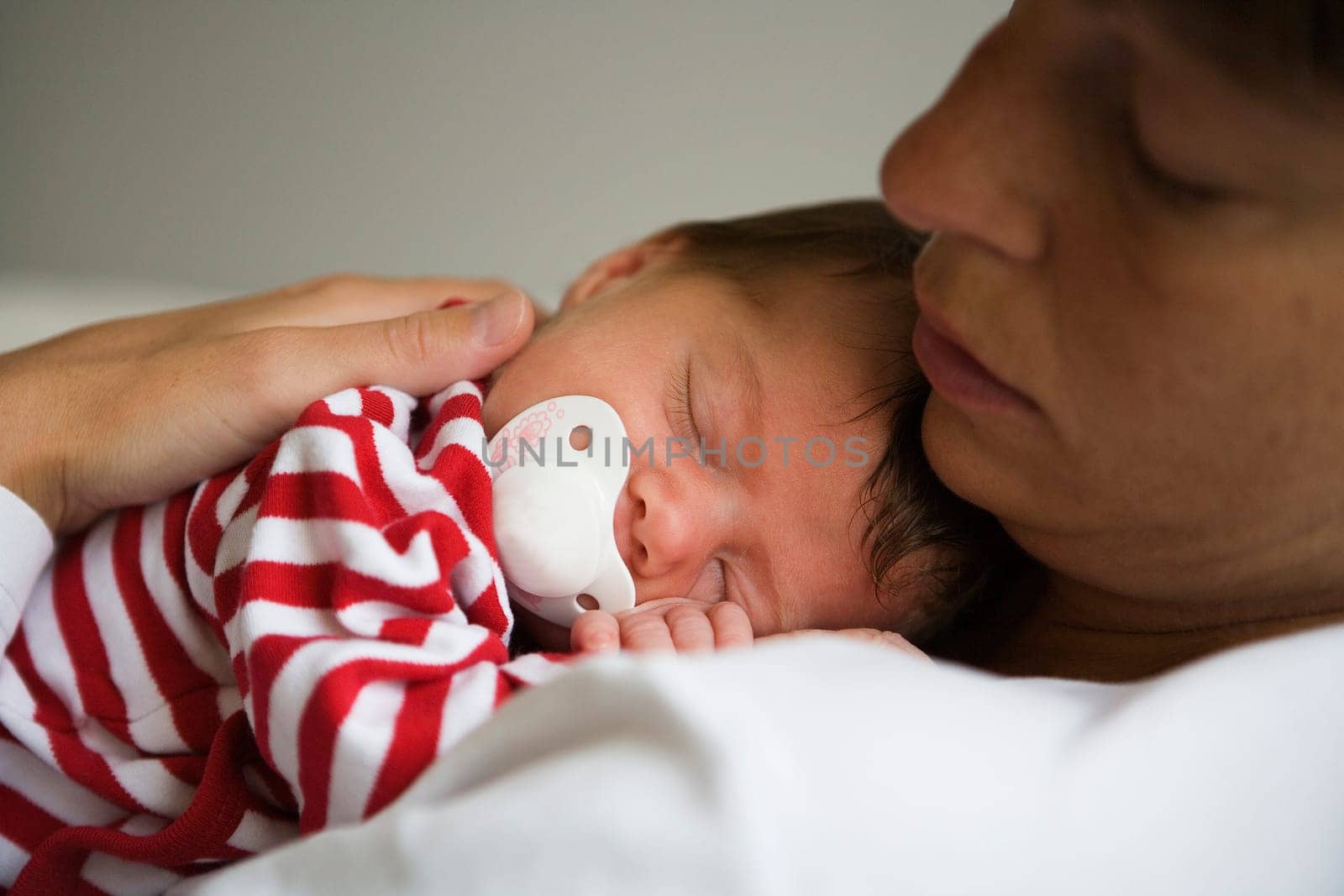 Baby Girl with her mother