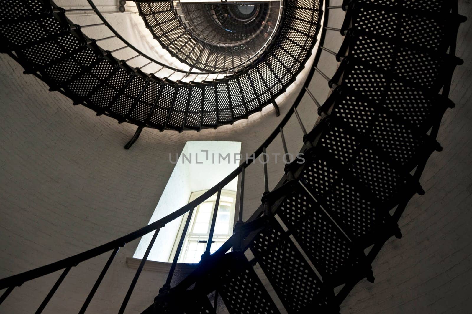 beautiful iros stairs in lighthouse from Sankt Augustine in Florida